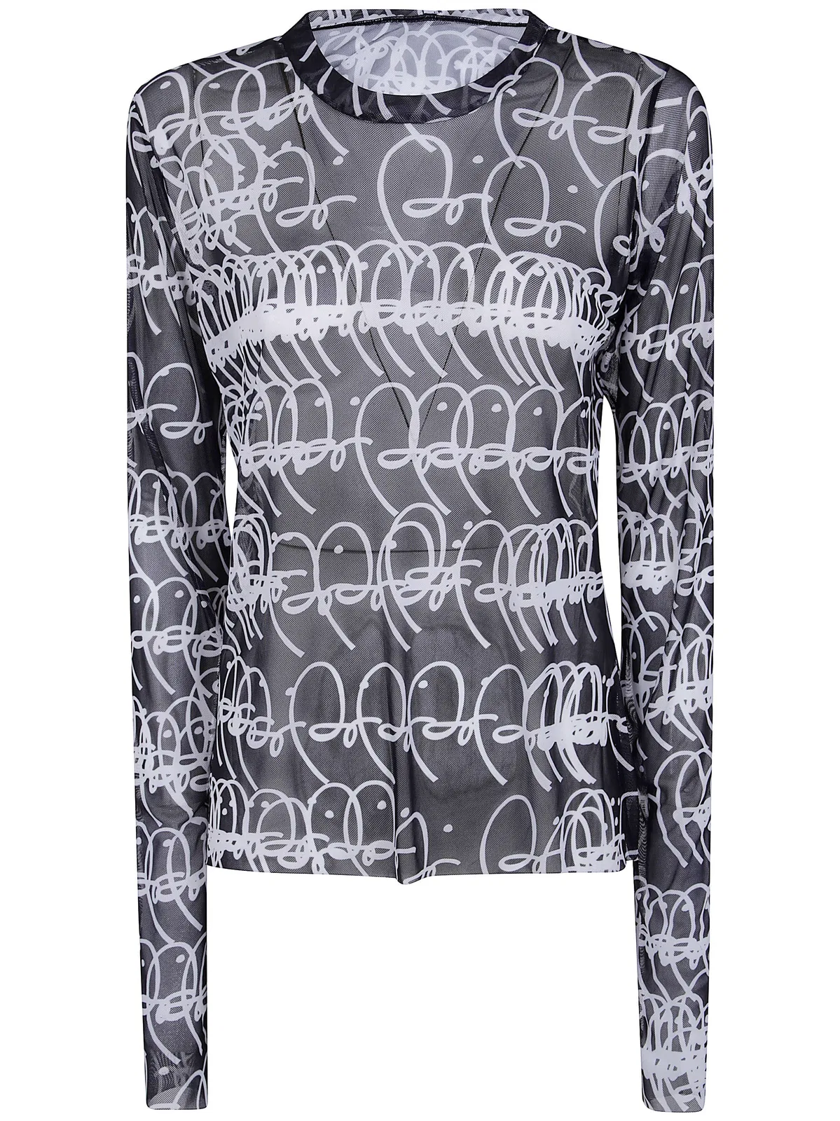 Maria Calderara Loose T-Shirtgraphic Pattern Large Bi