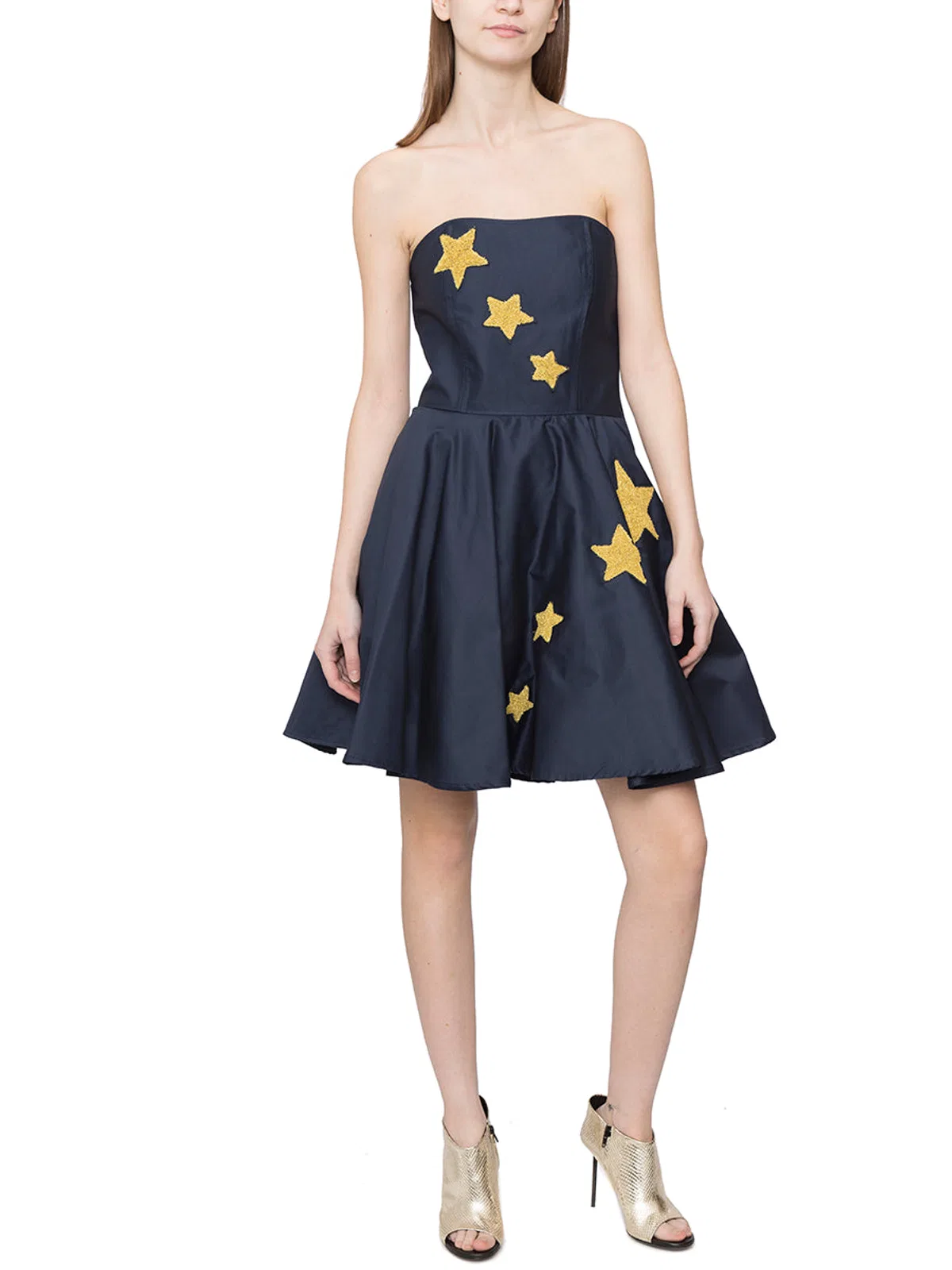 History Repeats Cotton Dress With Stars