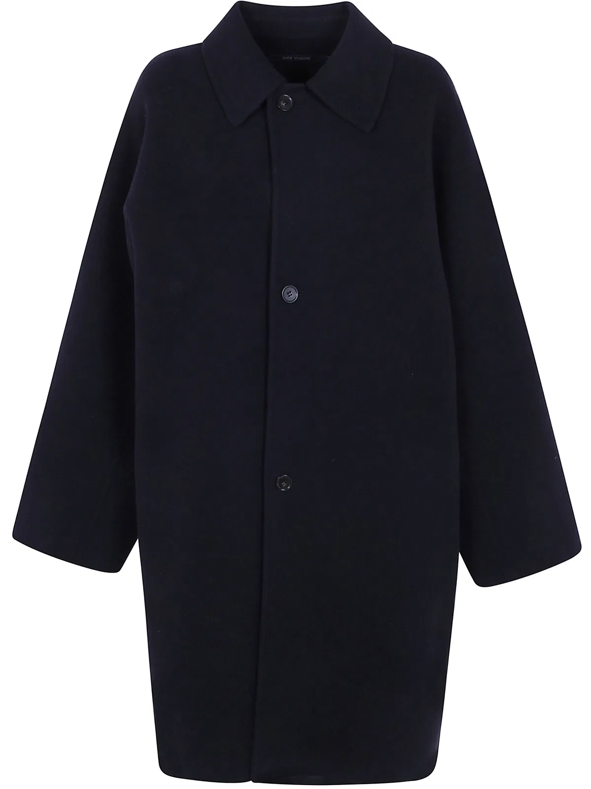 Sofie D Hoore "Carmine" Long Jacket With Collar And Bu