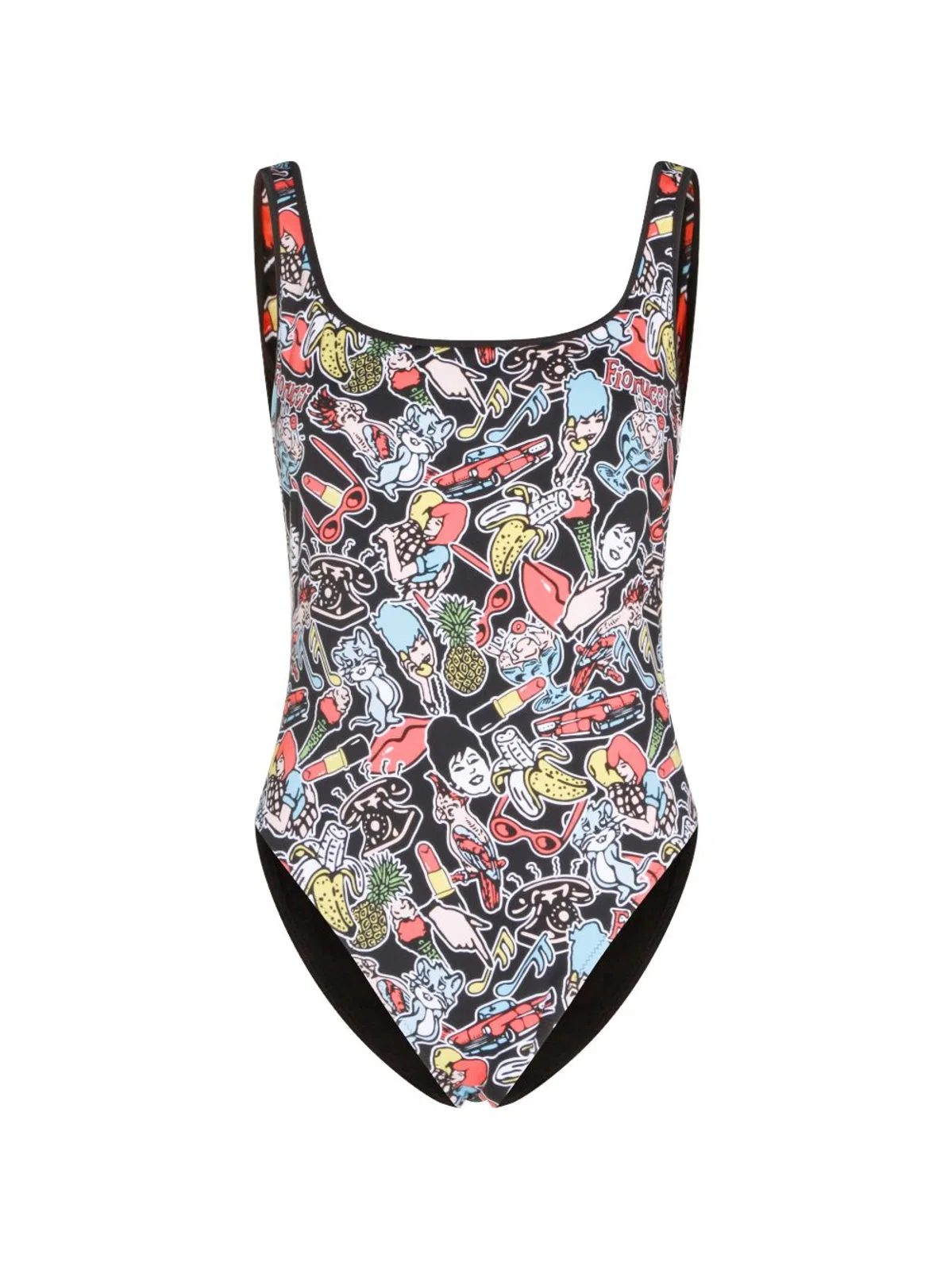 Fiorucci Multicolor Polyamide Elastane Sea Clothi