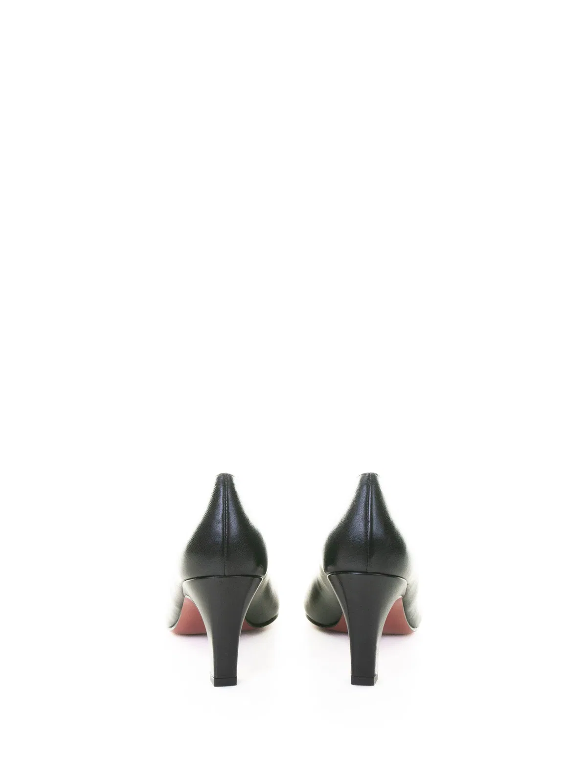 Roberto Festa Black Nappa Leather Pumps