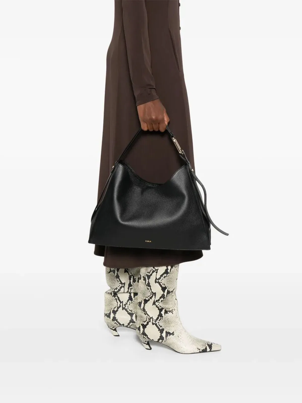Furla Bags In Black Leather
