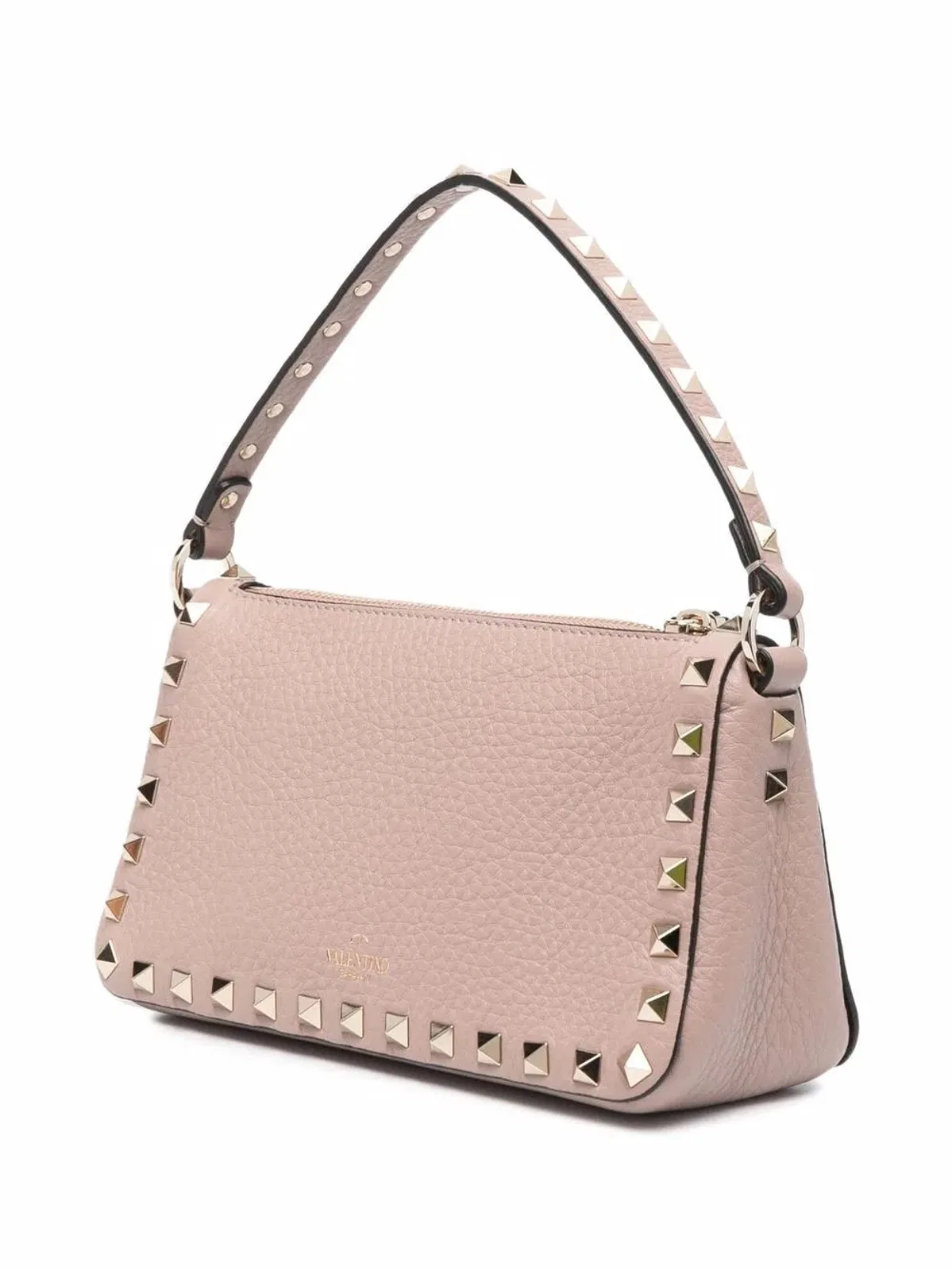 Valentino Small Rockstud Grainy Calfskin Crossbody
