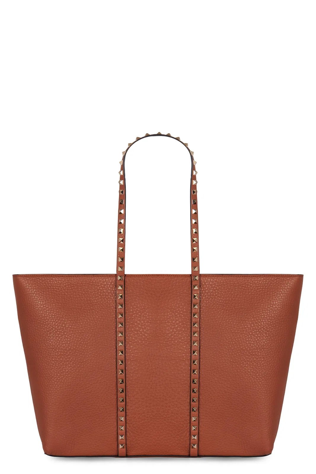 Valentino Garavani Shopping Rockstud Bag In Leather