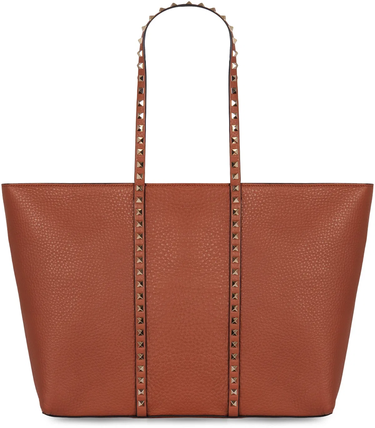 Valentino Garavani Shopping Rockstud Bag In Leather