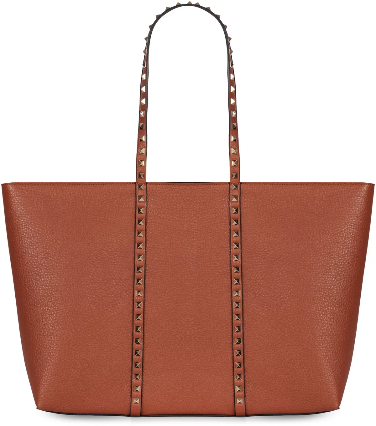 Valentino Garavani Shopping Rockstud Bag In Leather