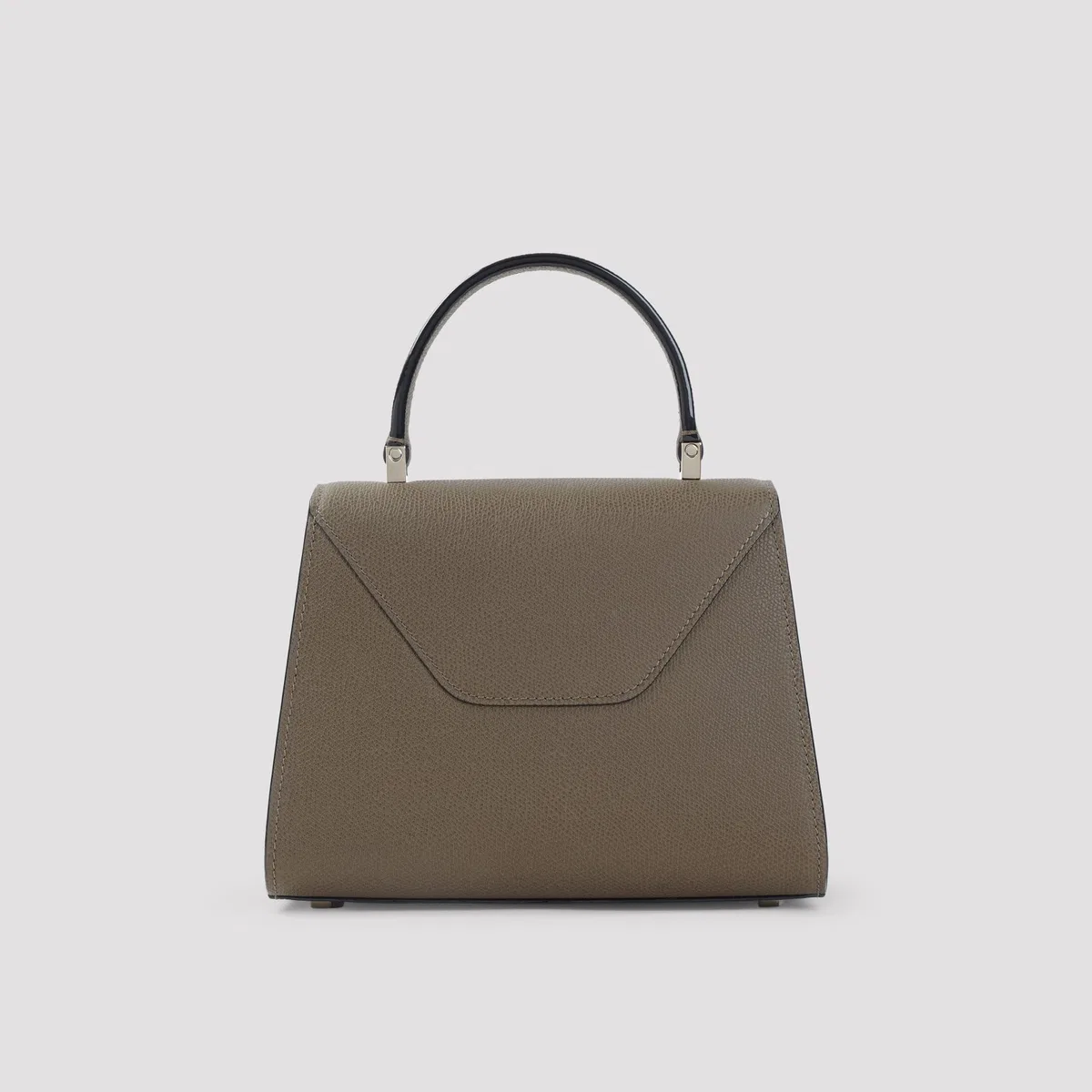 Valextra Khaki Iside Top Handle Mini Bag