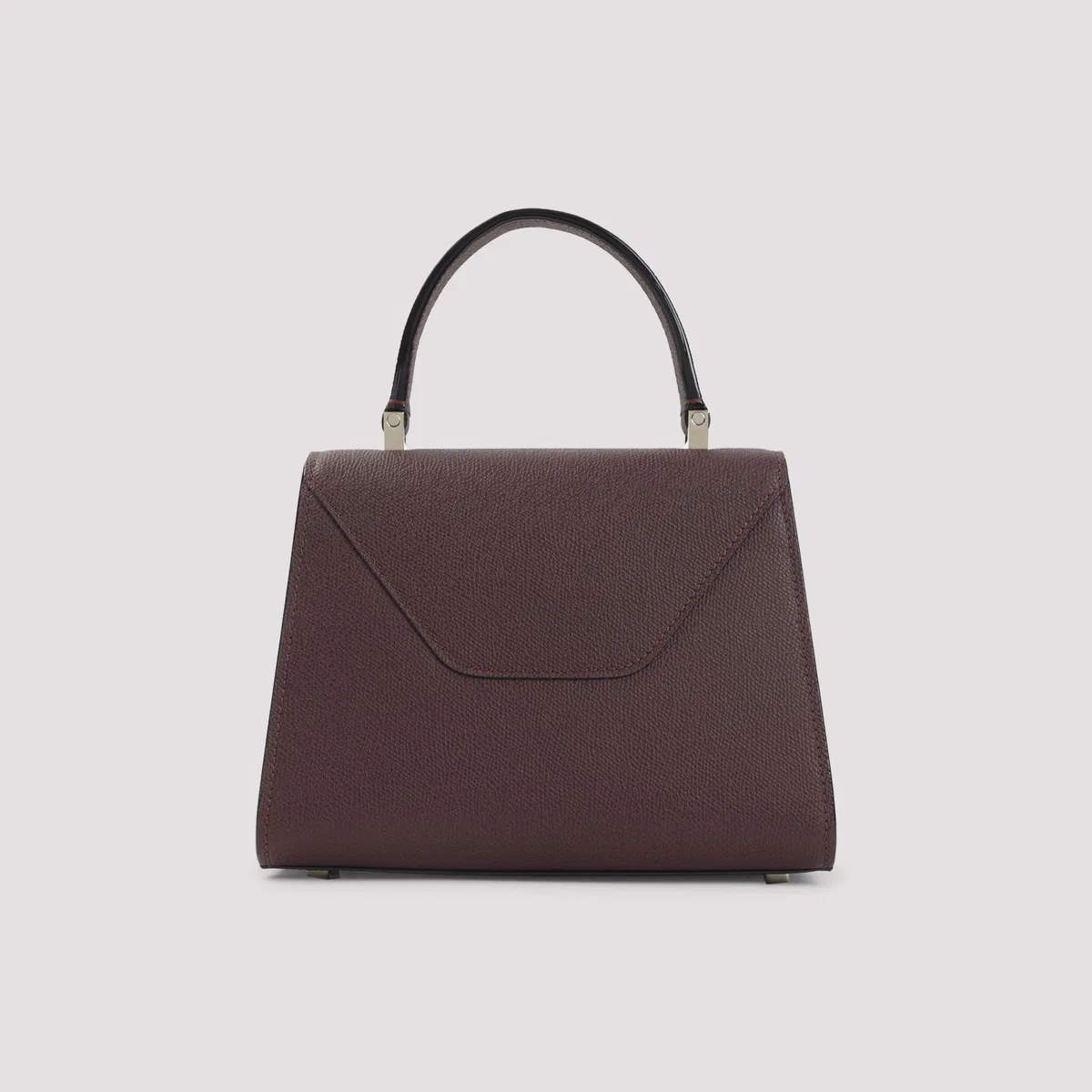 Valextra Amaranto Iside Top Handle Mini Bag