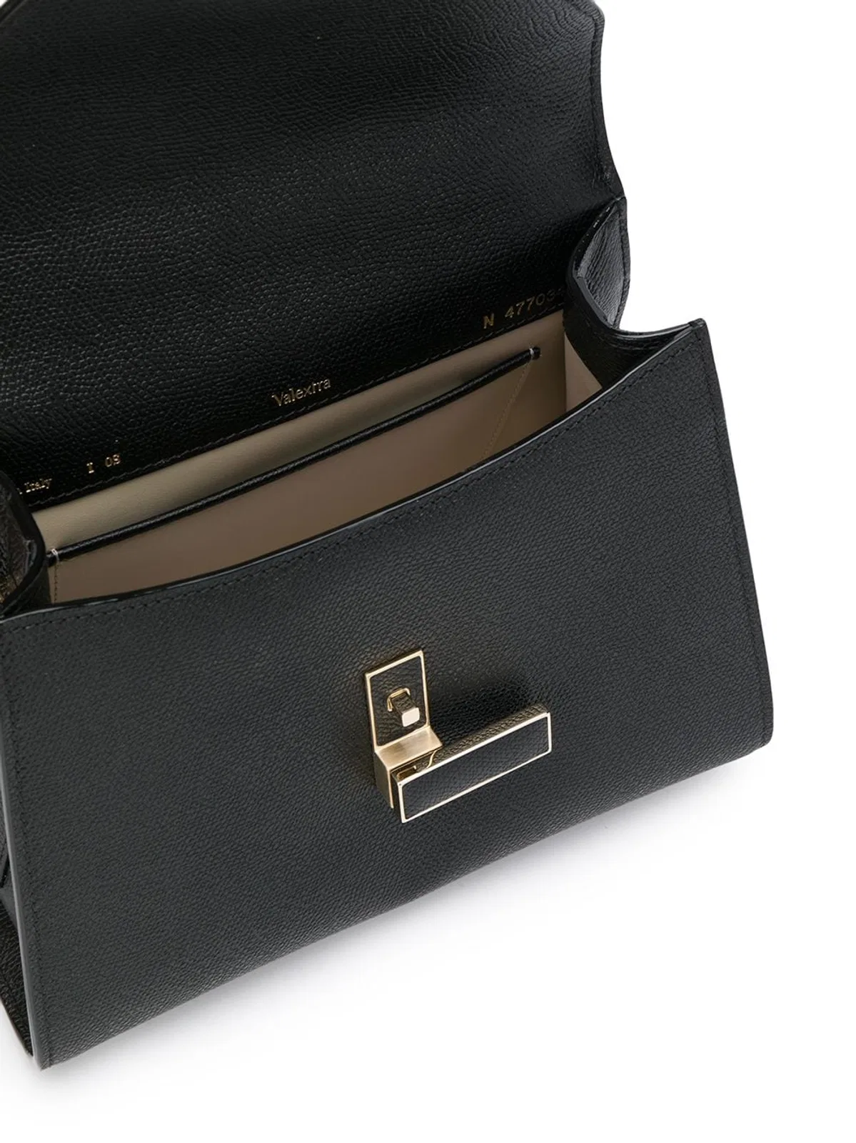 Valextra Iside Top Handle Mini Bag