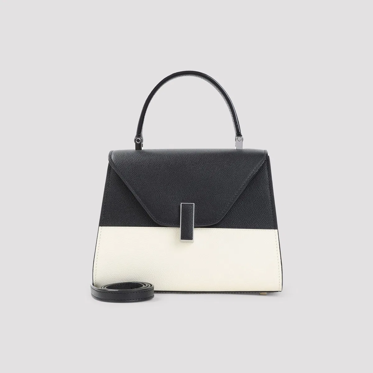 Valextra Pergamena Nero Mini Iside Intarsio