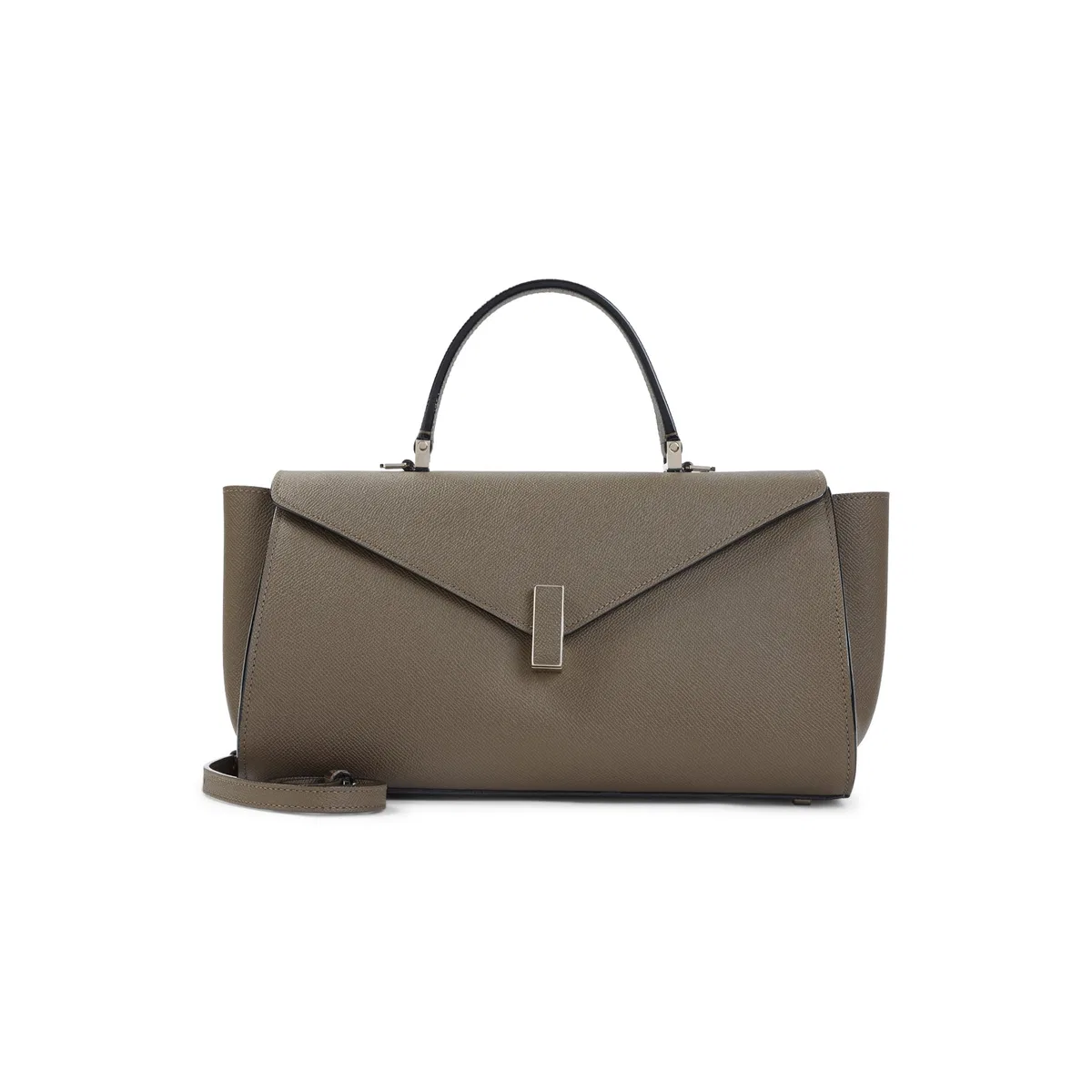 Valextra Khaki Iside Editor Bag