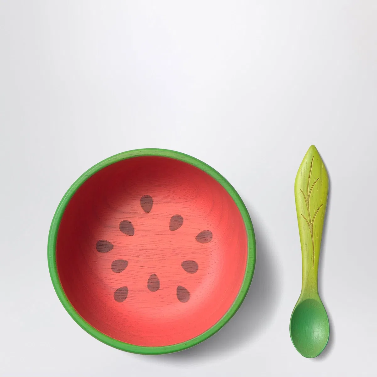 OLI Carol Oli&Carol Watermelon-Shaped Plate And Sp