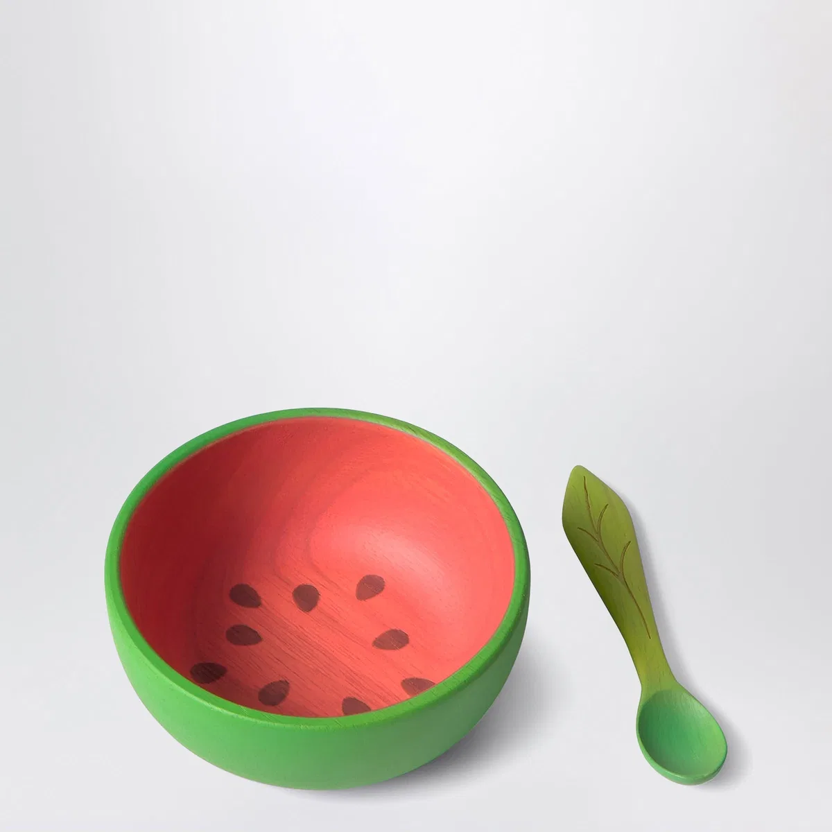 OLI Carol Oli&Carol Watermelon-Shaped Plate And Sp
