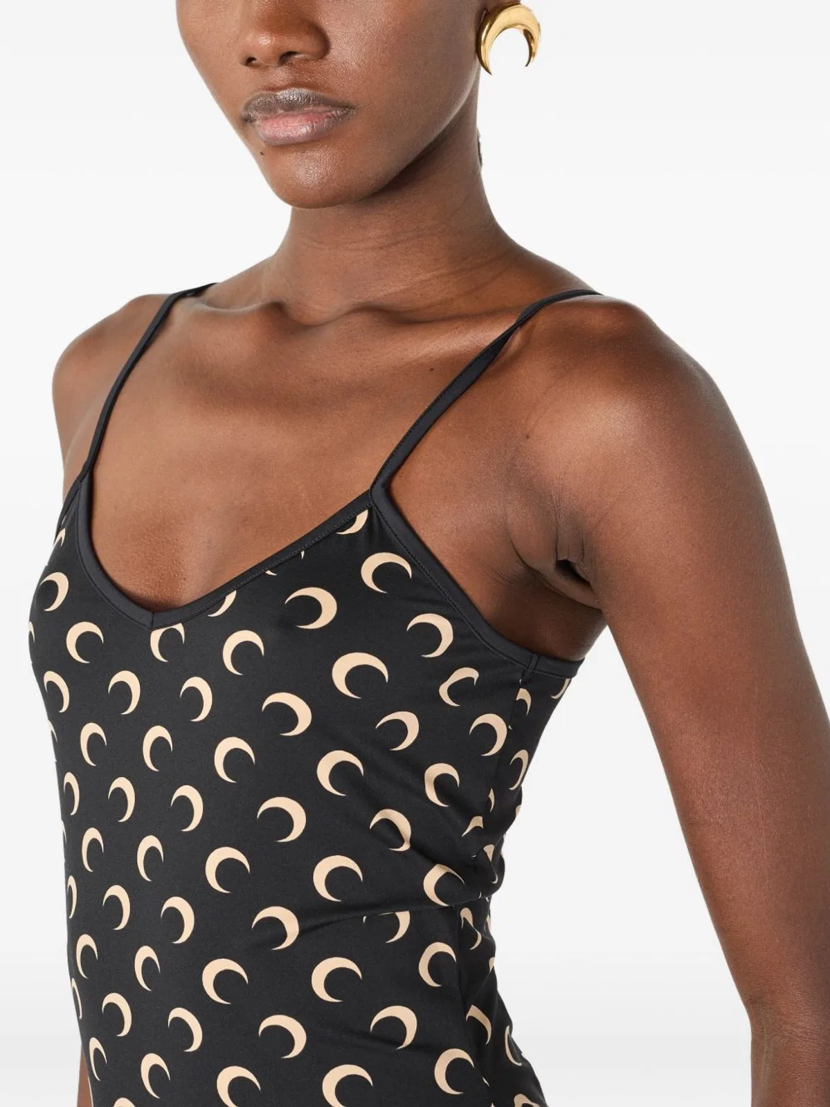 Marine Serre Mini Dress Moon