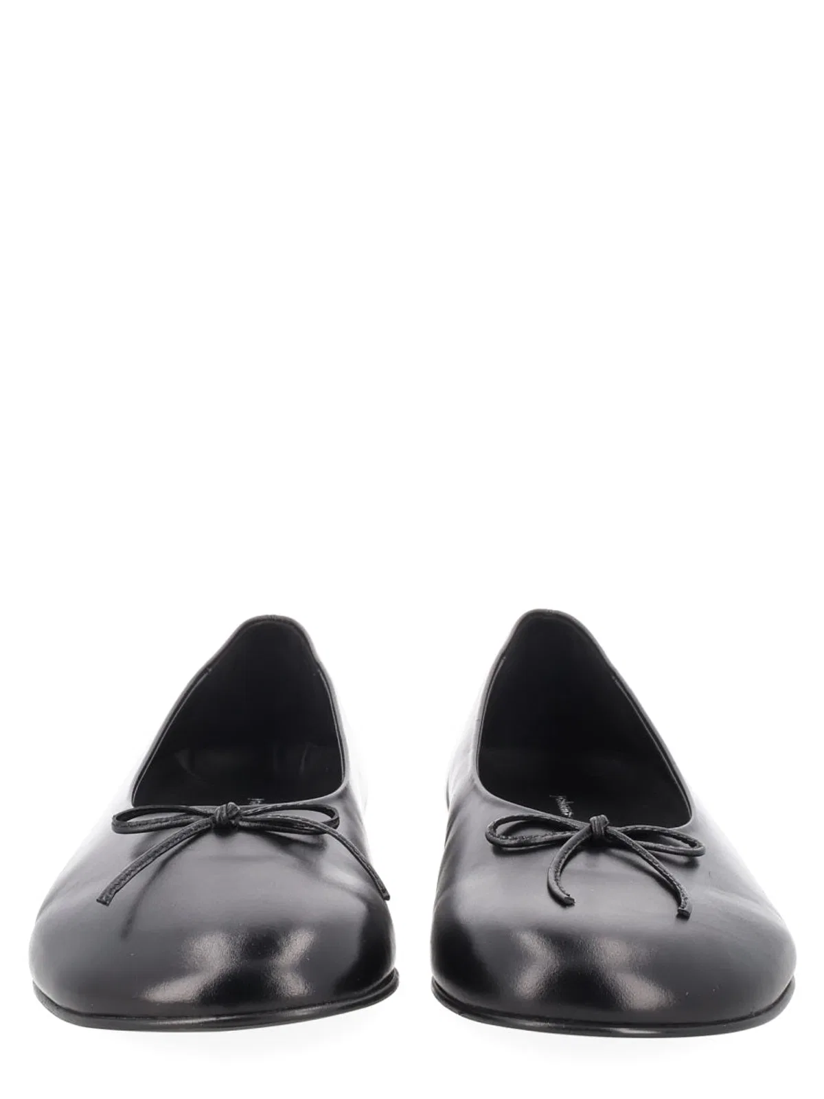 Paloma Wool Black Leather Flats