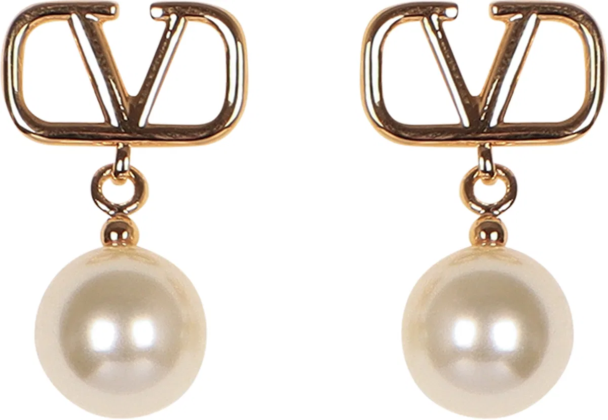 Valentino Garavani Vlogo Signature Earrings With Swarovski®