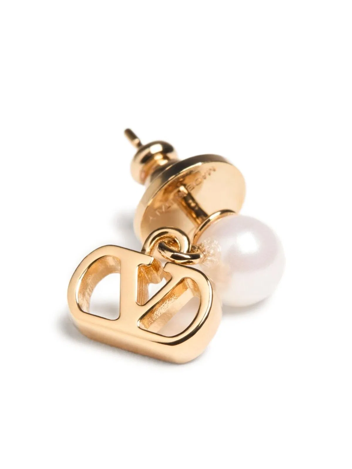 Valentino Garavani Vlogo Signature Pearl Earrings