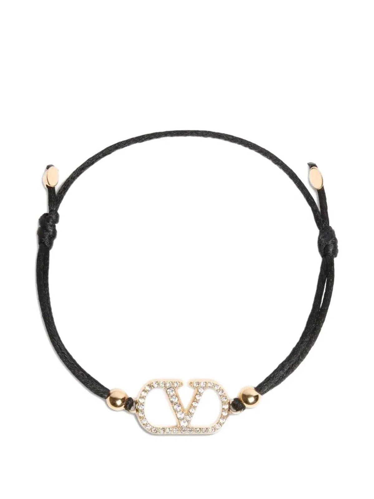 Valentino Vlogo Signature Crystal-Embellished Brac
