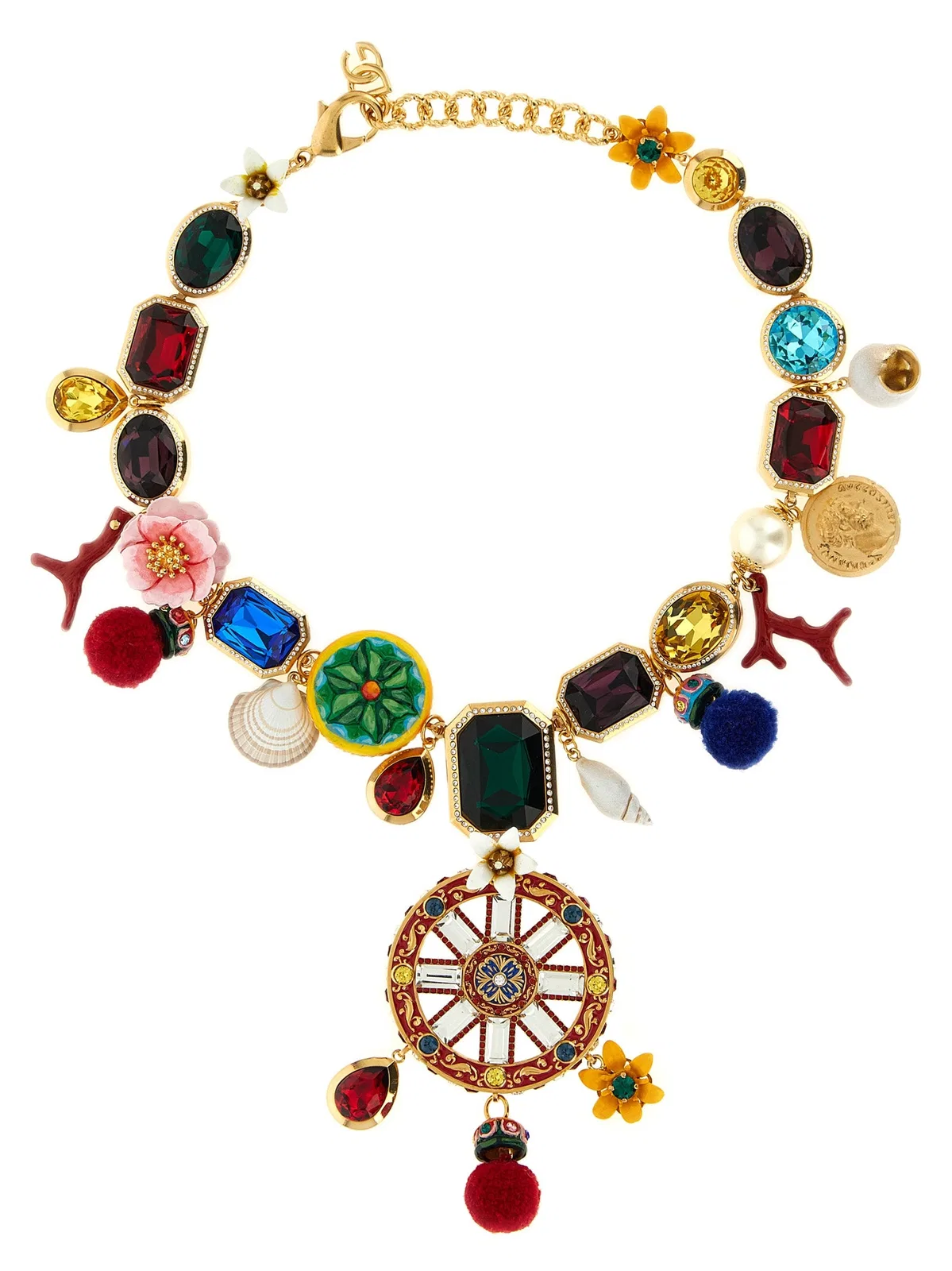 Dolce Gabbana Dolce & Gabbana 'Ruota Carretto' Necklac
