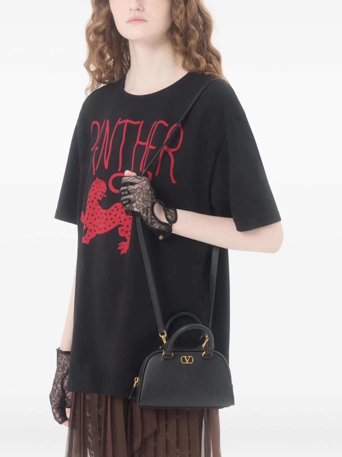 Valentino Garavani Vlogo Signature Leather Mini Bag