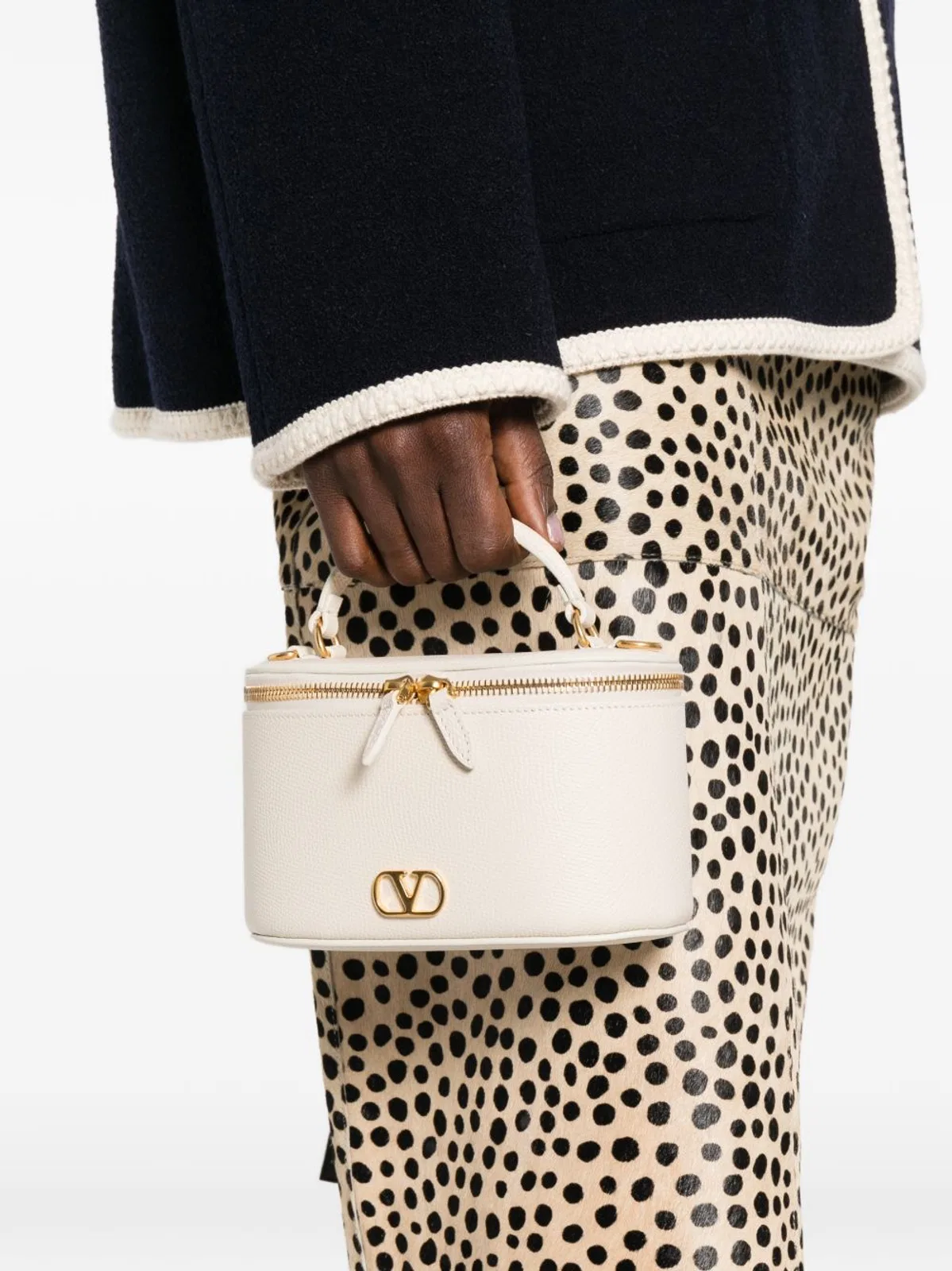 Valentino Garavani Vlogo Signature Leather Mini Bag