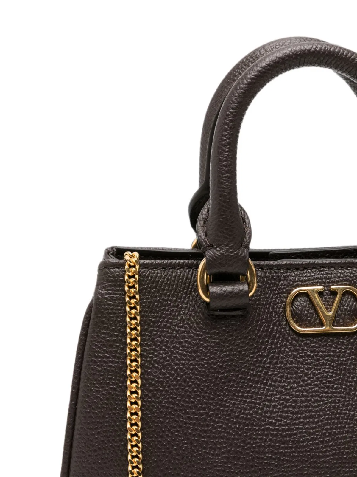 Valentino Garavani Vlogo Signature Leather Mini Bag