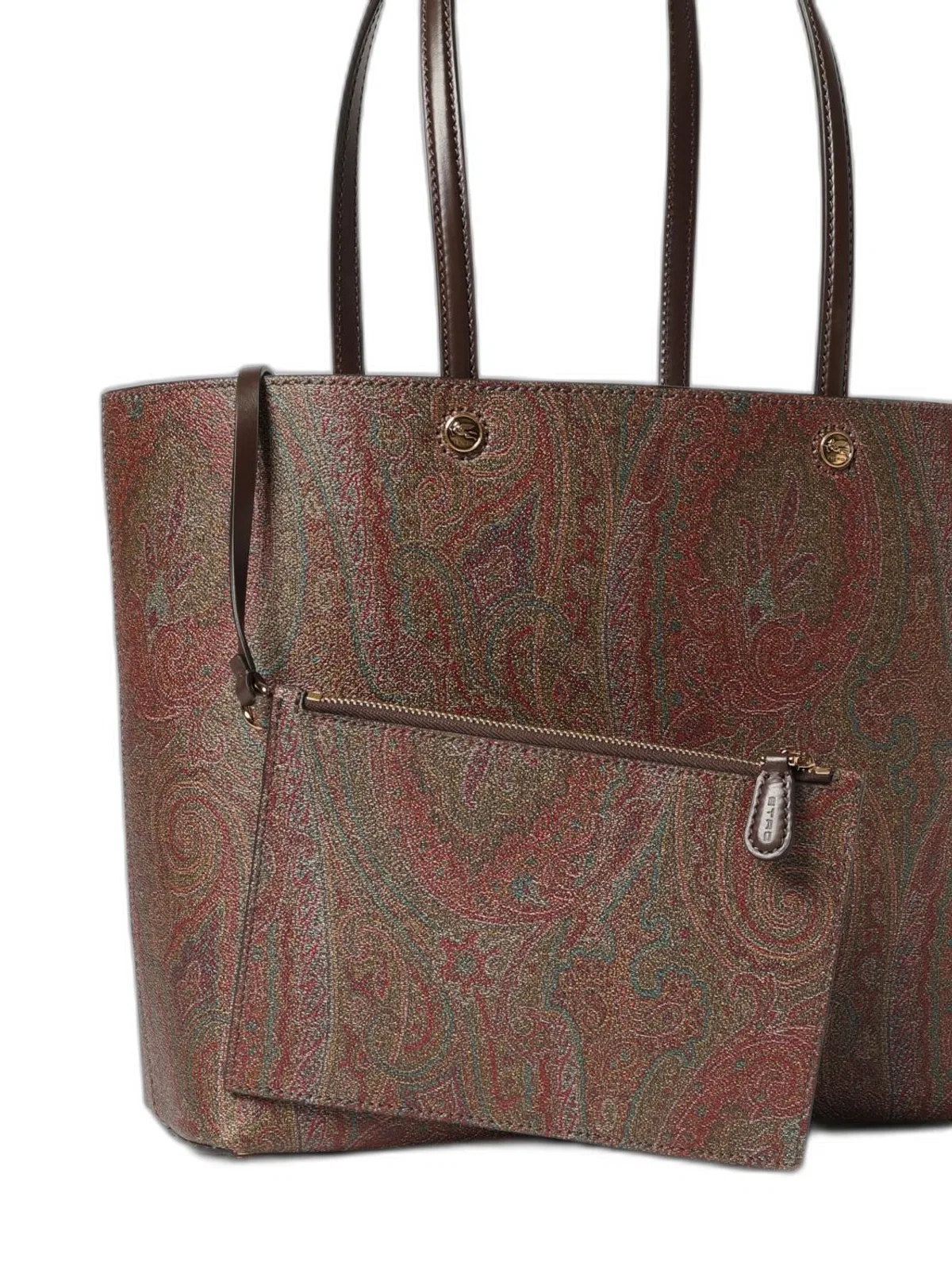 Etro Shopping Essential M Brown Amebas Logo