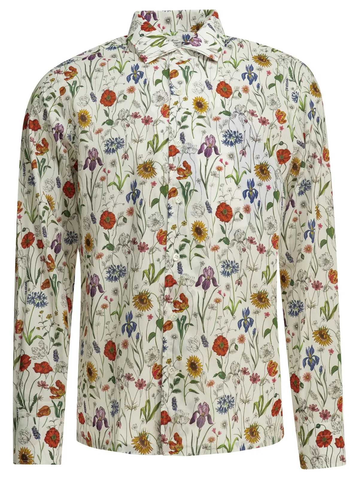 Junya Watanabe Man Casual Floral Shirt