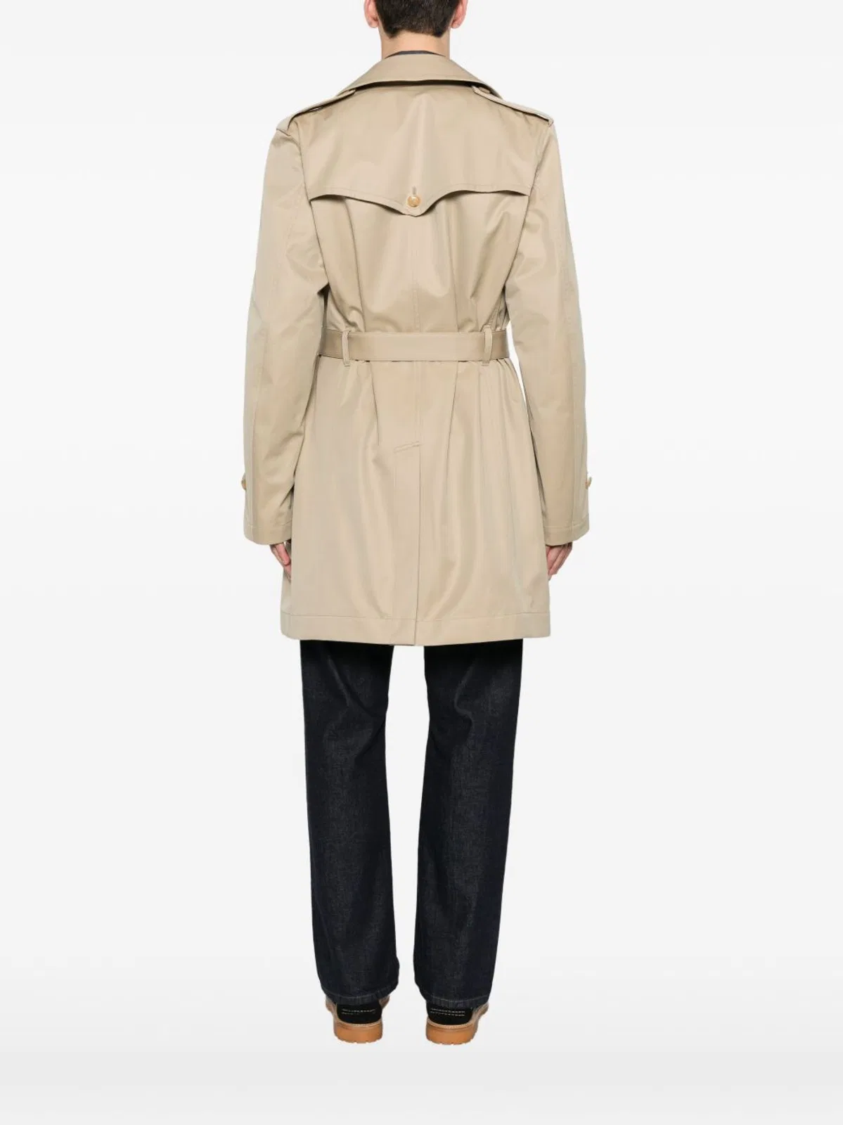 Junya Watanabe Cotton Double-Breasted Coat