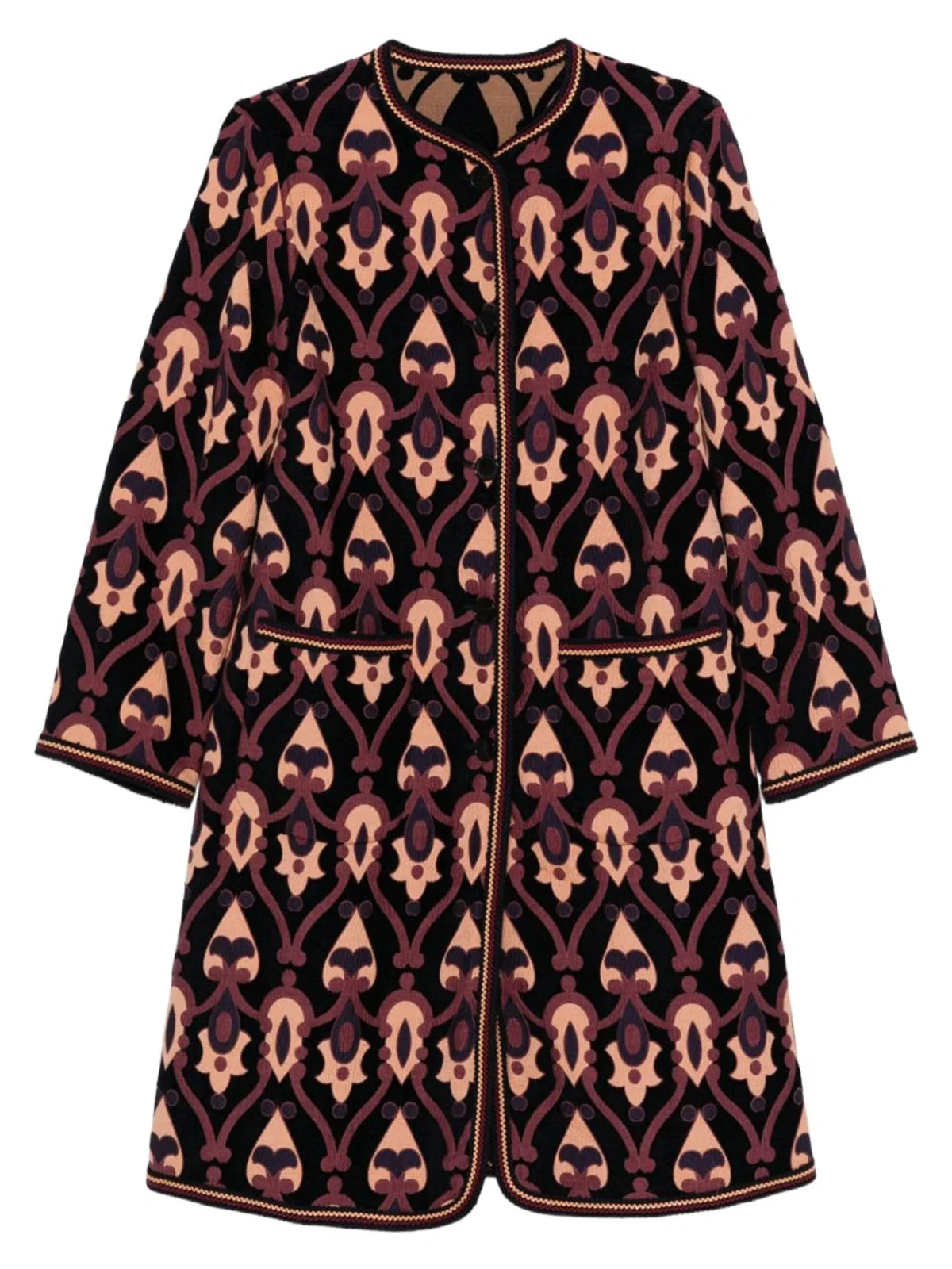 Etro Multicolour Trench Coat