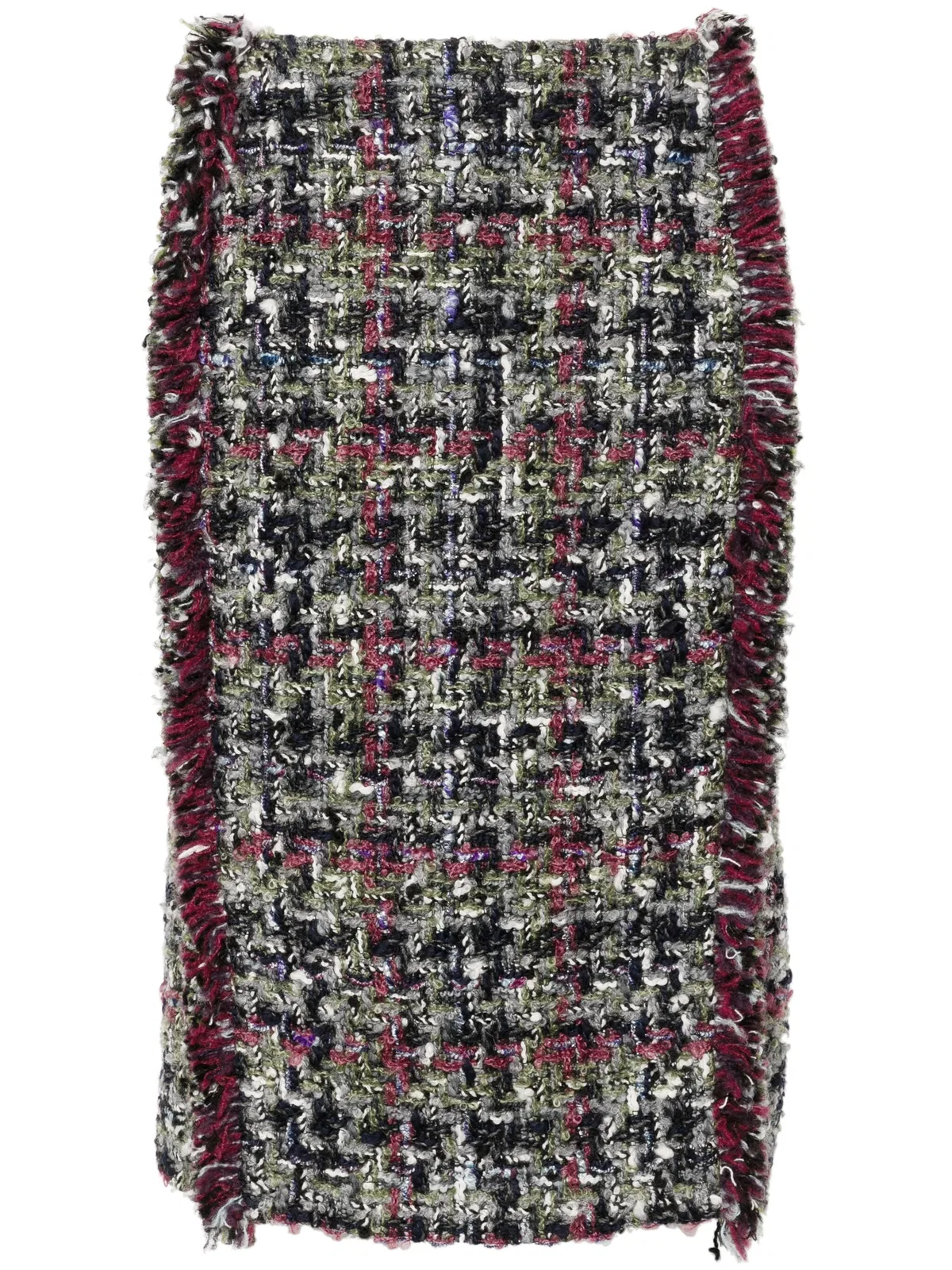 Etro Multicolor Silk Skirt