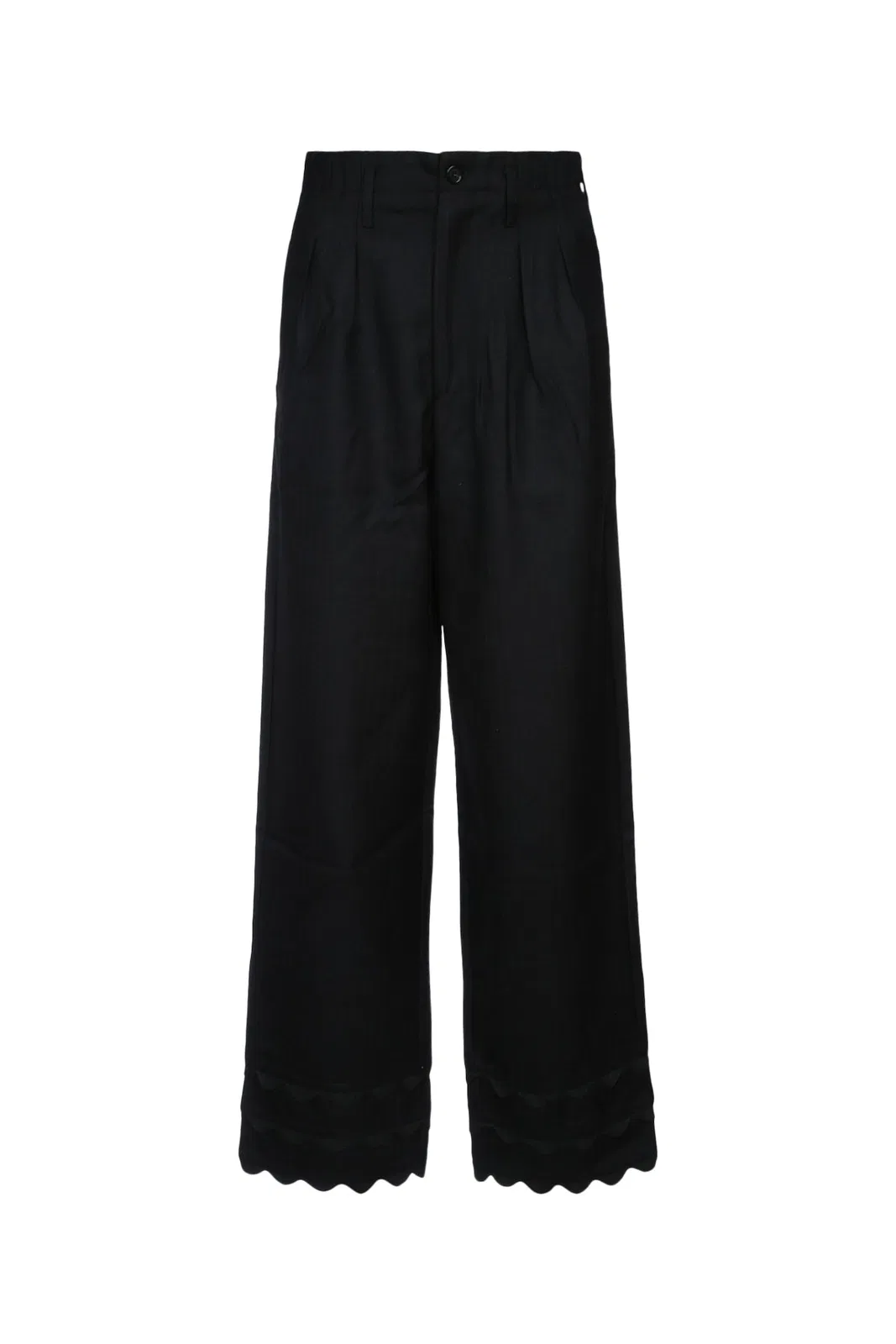 Bode Scallop Detailing Wool Trousers