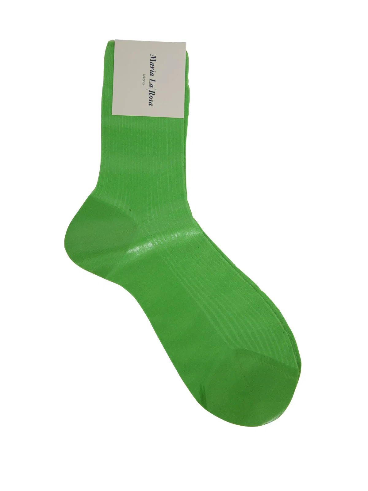 Maria La Rosa One Ribbed Laminated Socks