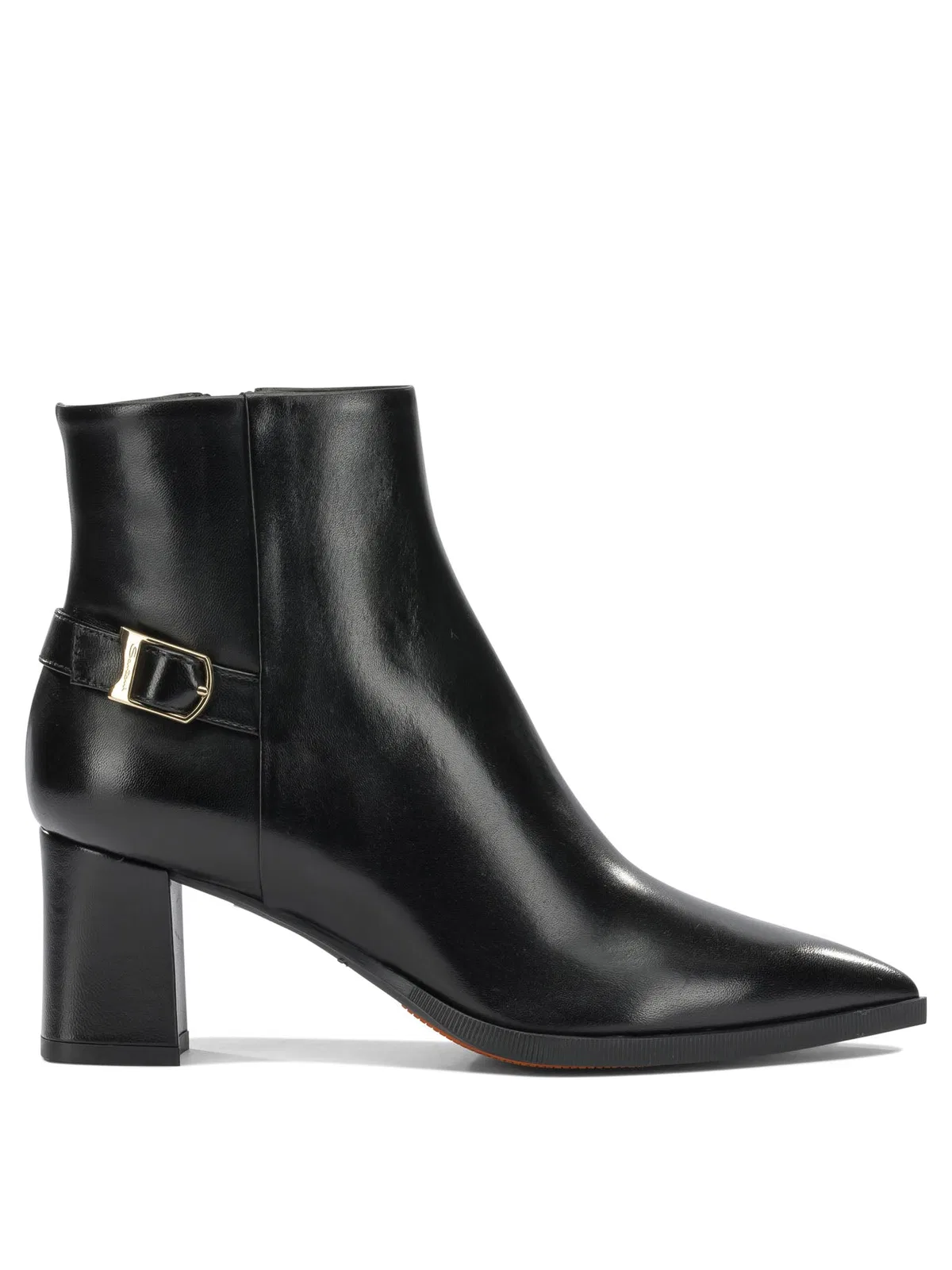 Santoni "Elly 65Mm" Zippered Ankle Boots