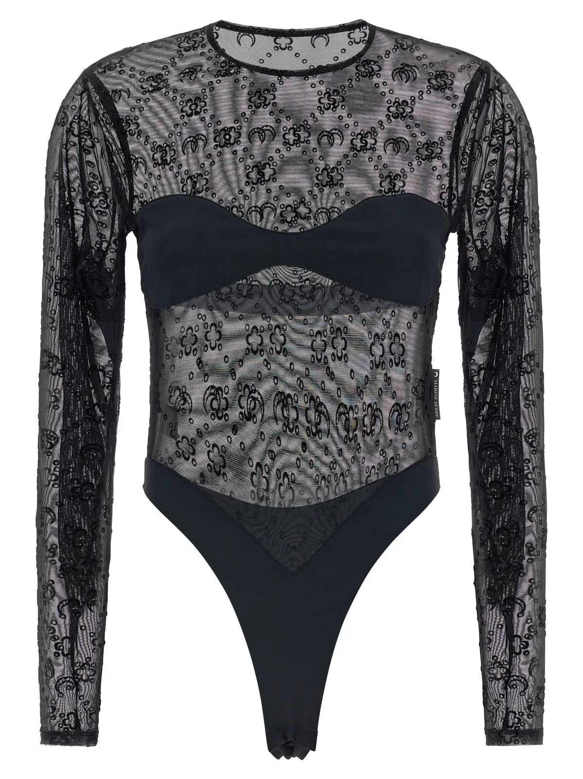 Marine Serre 'Moonogram' Bodysuit