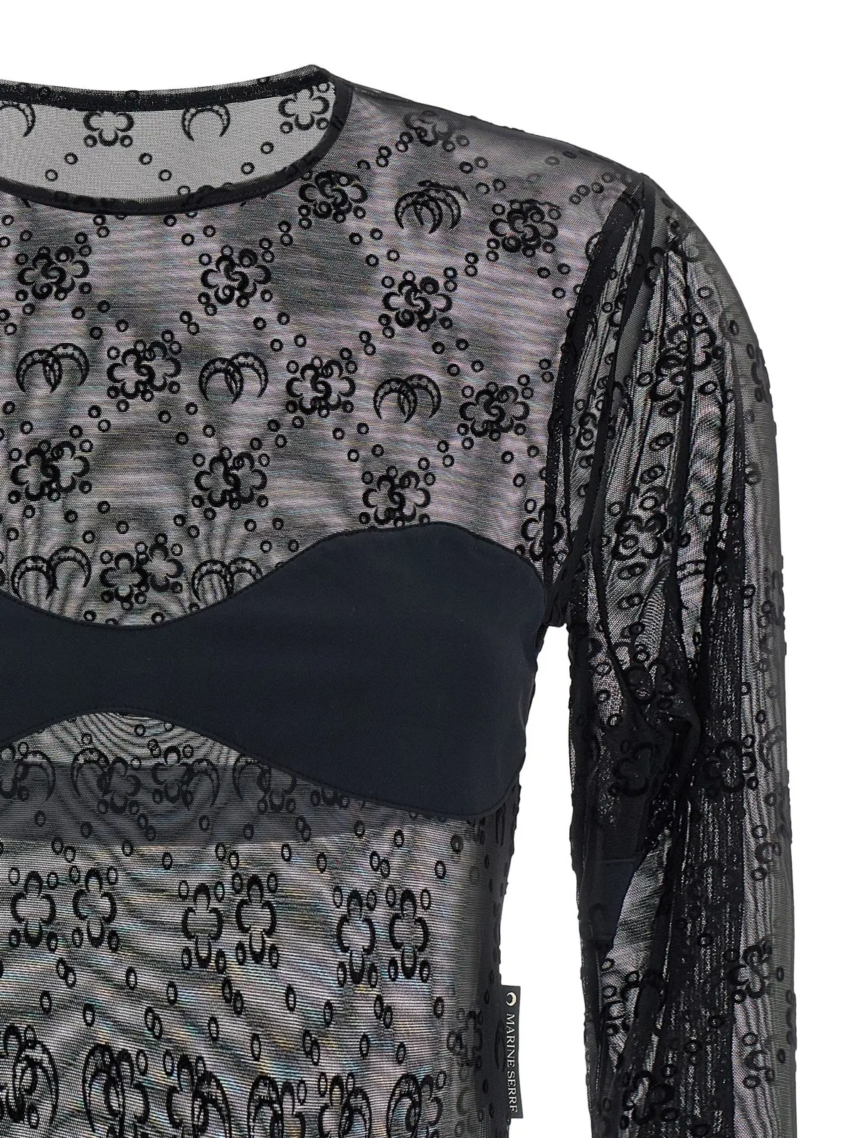 Marine Serre 'Moonogram' Bodysuit