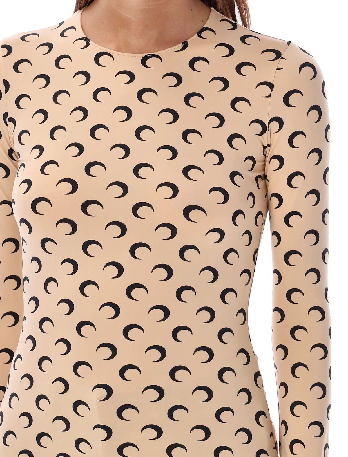 Marine Serre Moon Crewneck Top