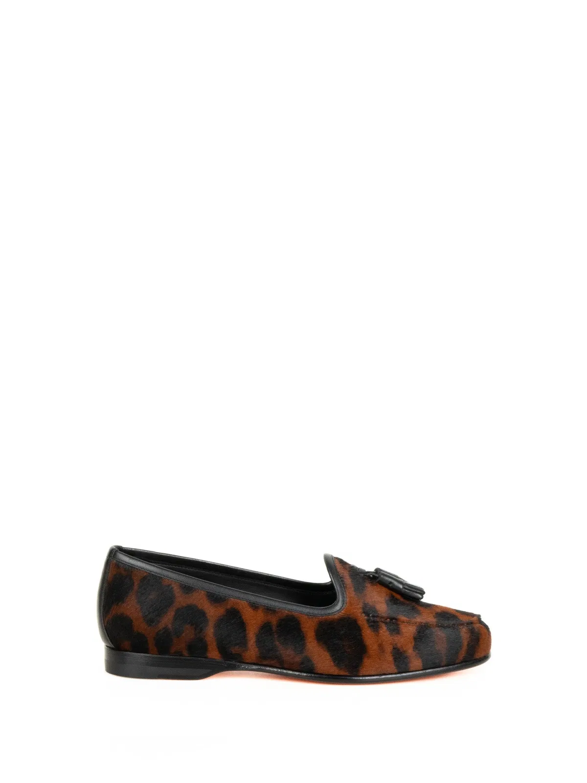 Santoni Spotted Moccasin With Tassel