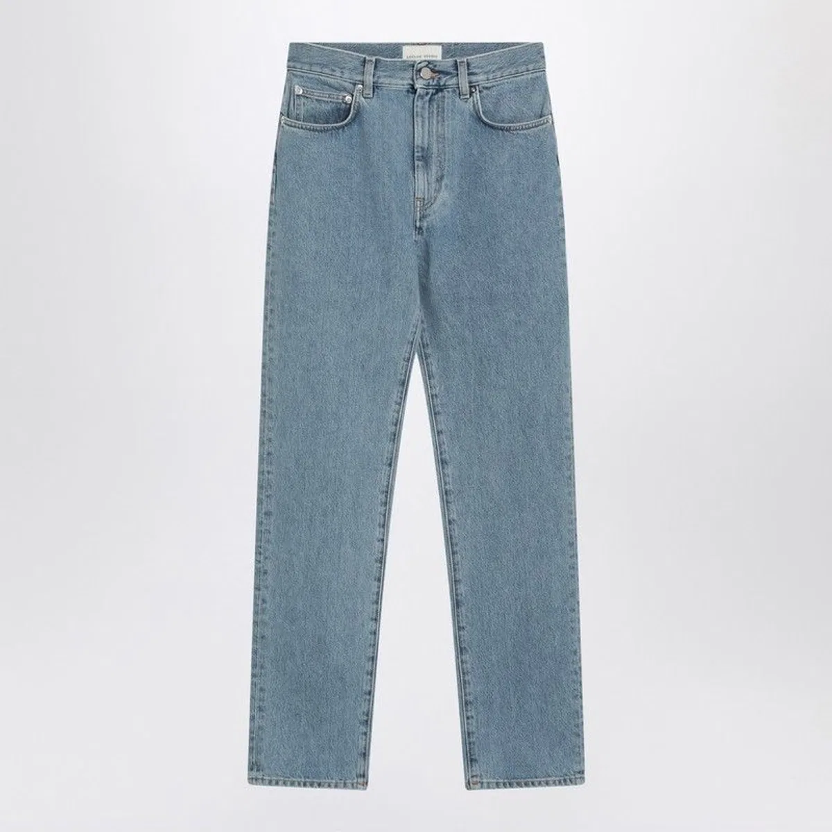 Loulou Studio Straight Jeans Wular Blue