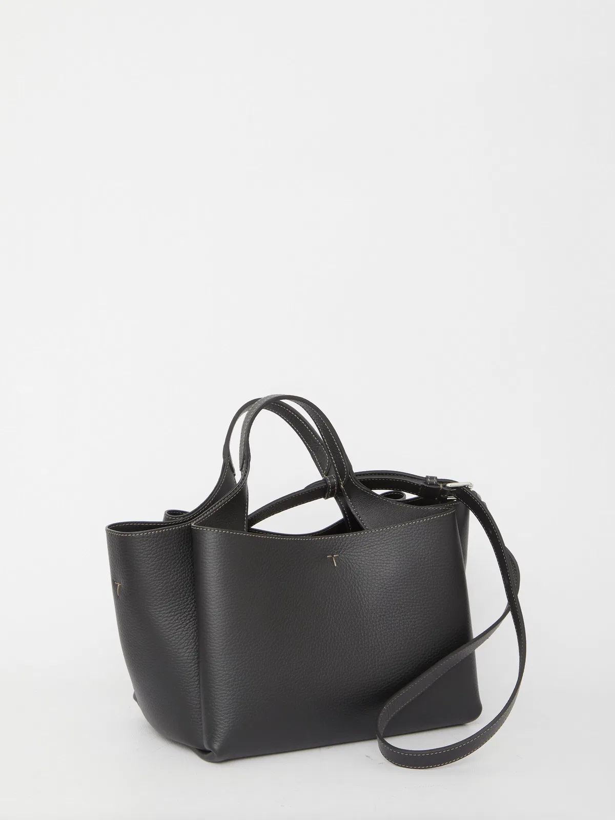 Tod's T Timeless Mini Leather Tote Bag