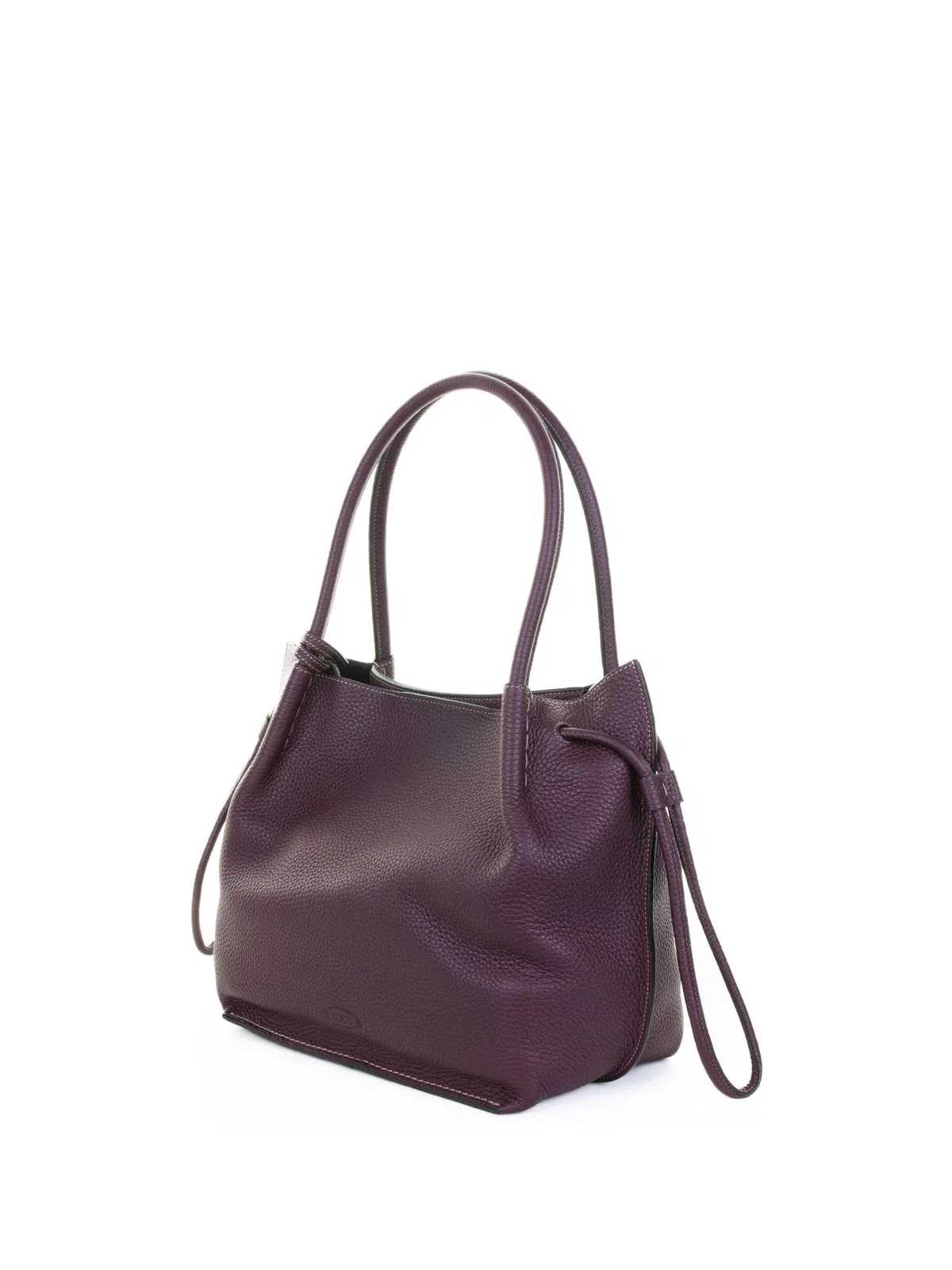 Tod's Medium Bucket Bag Brown In Cowhide, Draw