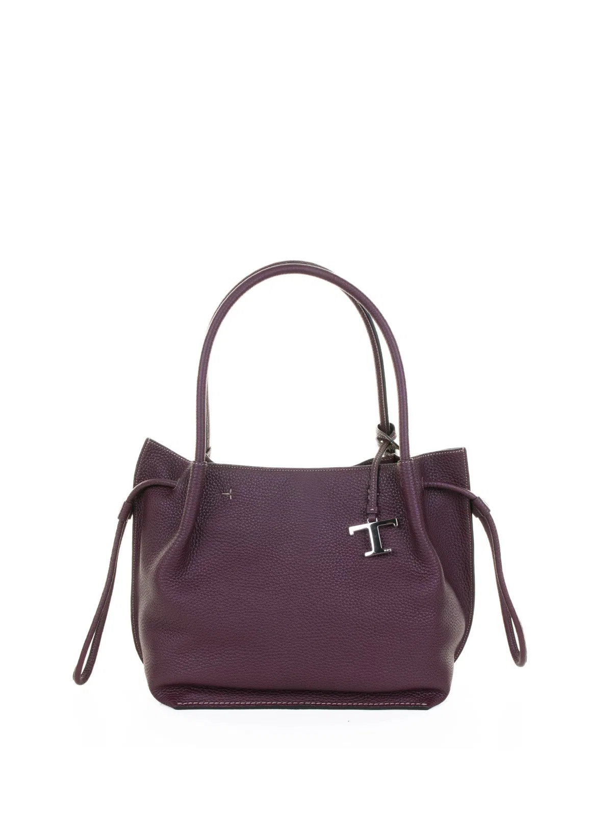 Tod's Medium Bucket Bag Brown In Cowhide, Draw