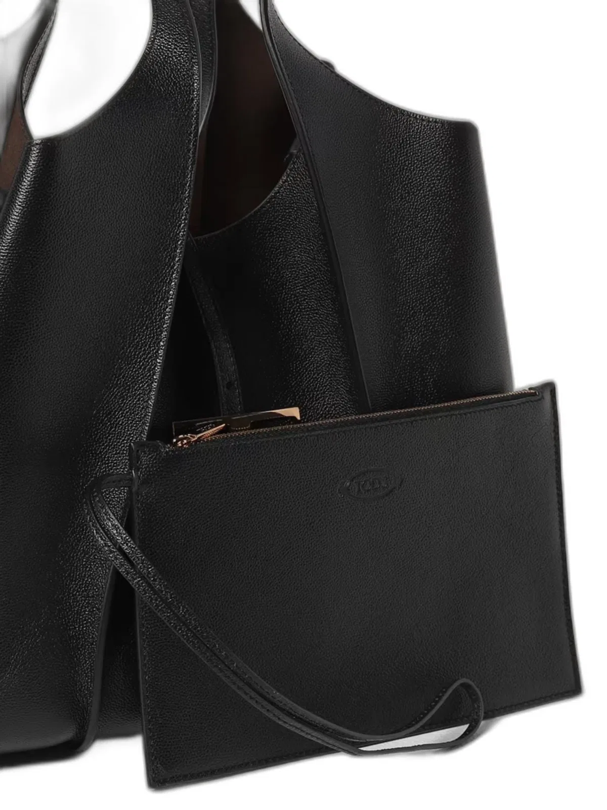 Tod's T Timeless Medium Leather Tote Bag