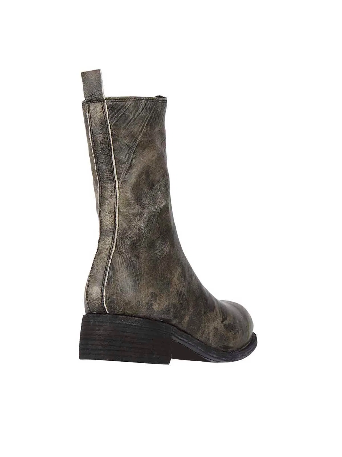 Guidi Leather Boots With Front Zip