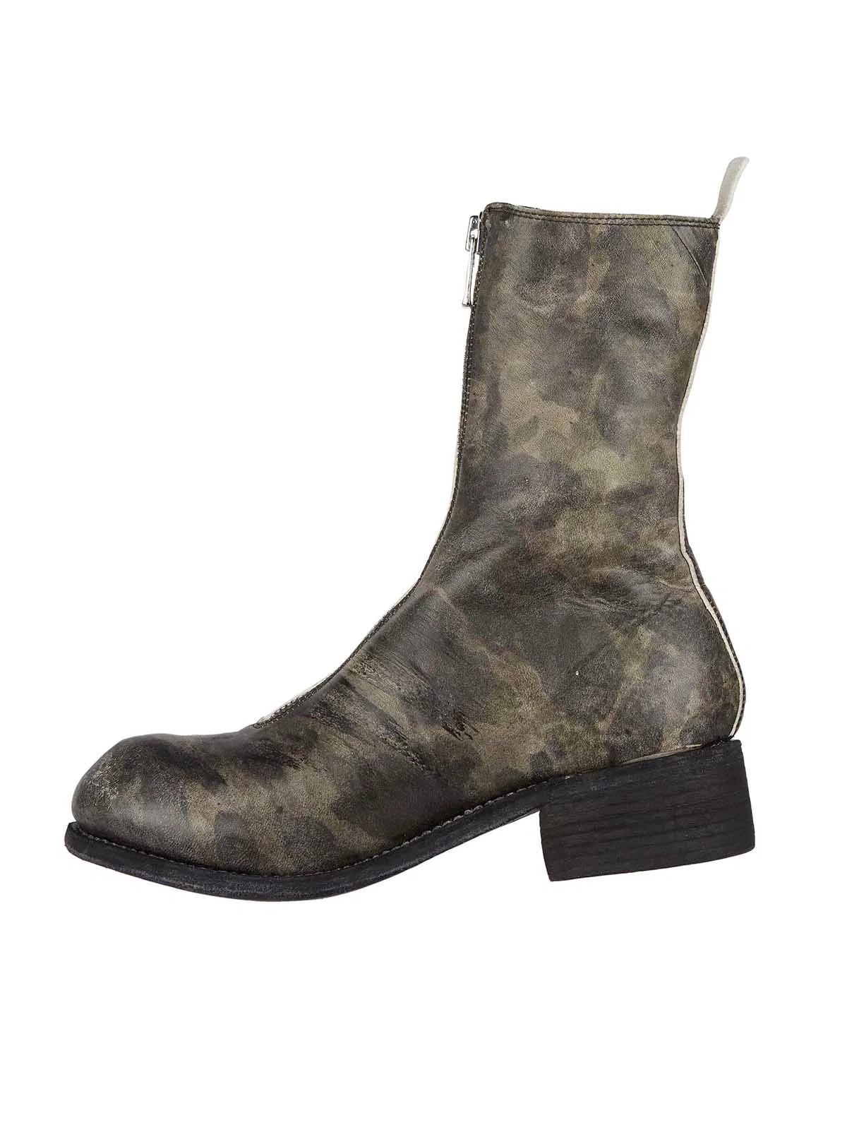 Guidi Leather Boots With Front Zip