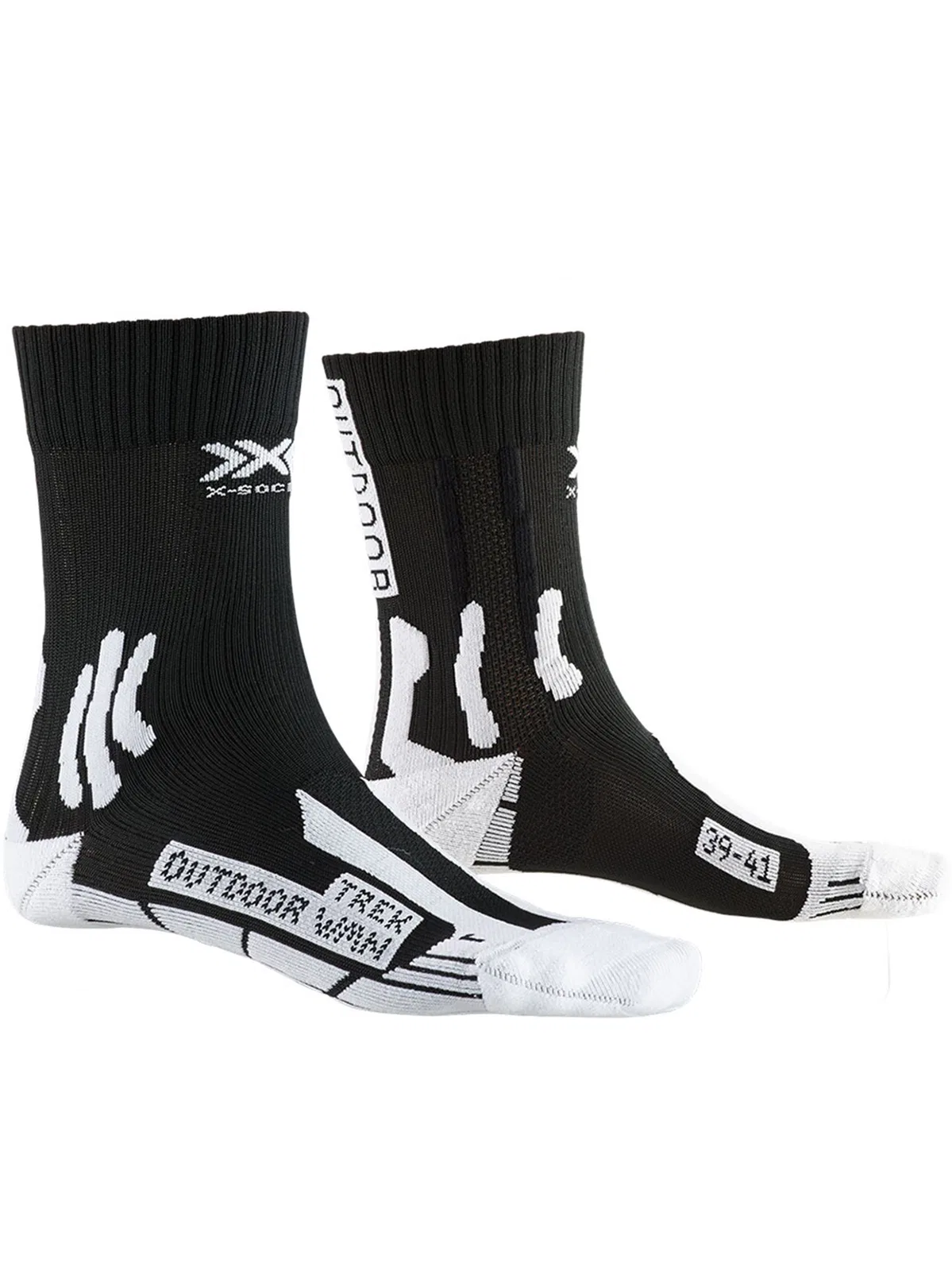 X Socks Black Trekking Socks