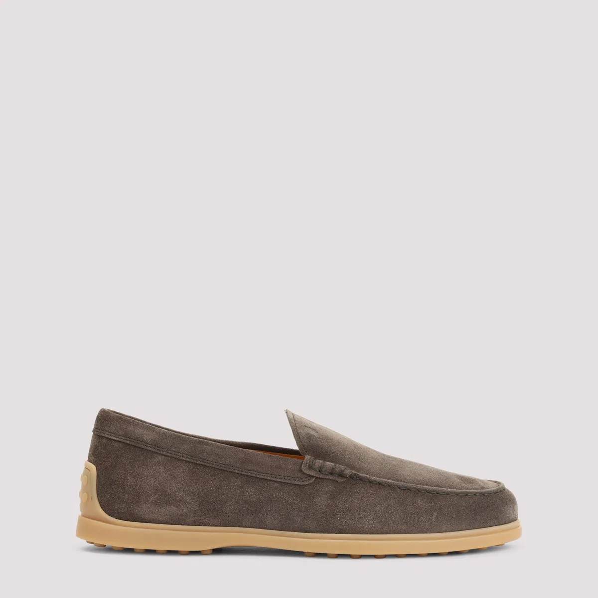 Tod's Brown Suede Leather Loafers