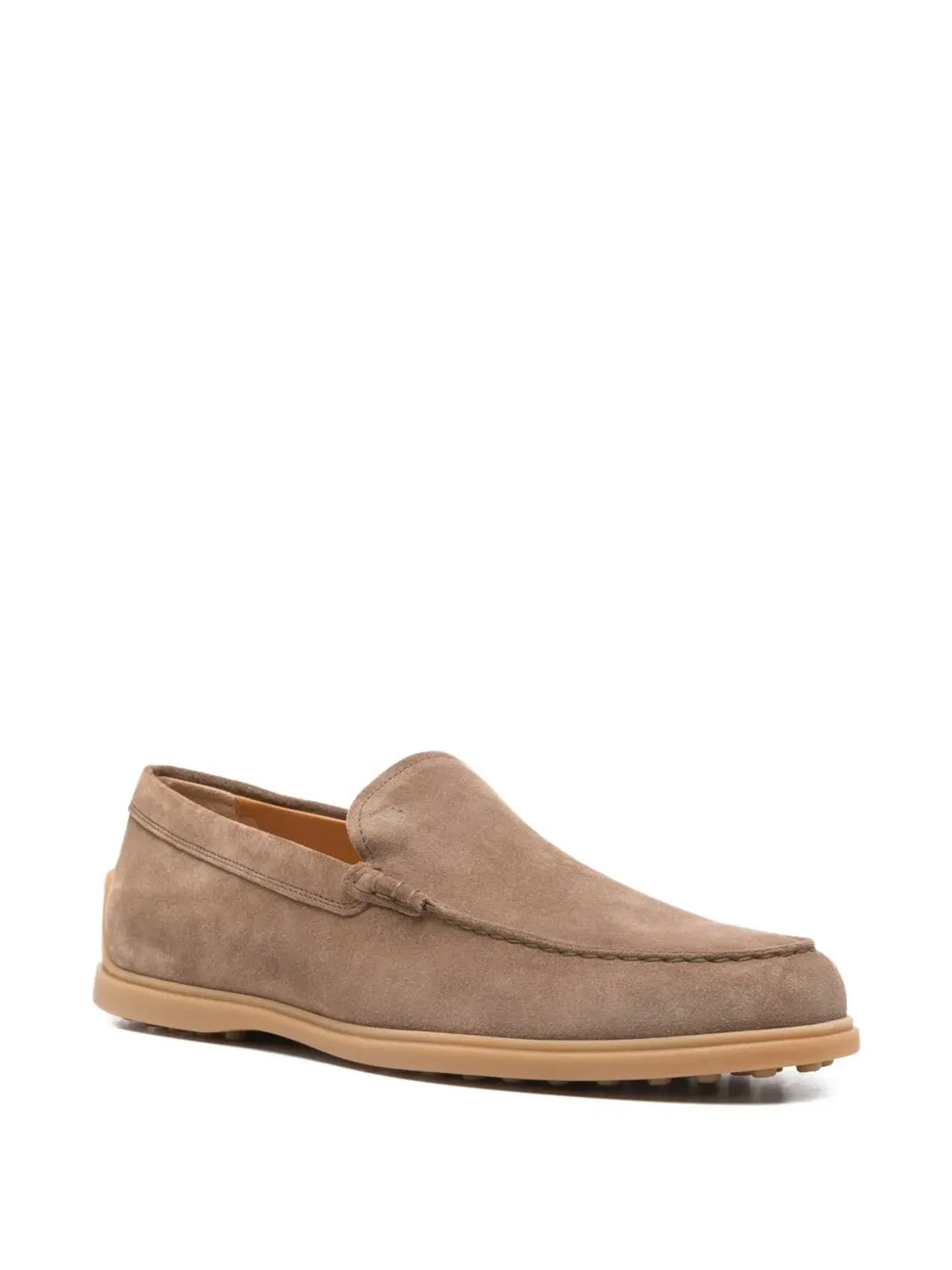 Tod's Suede Leather Slipper Moccasin