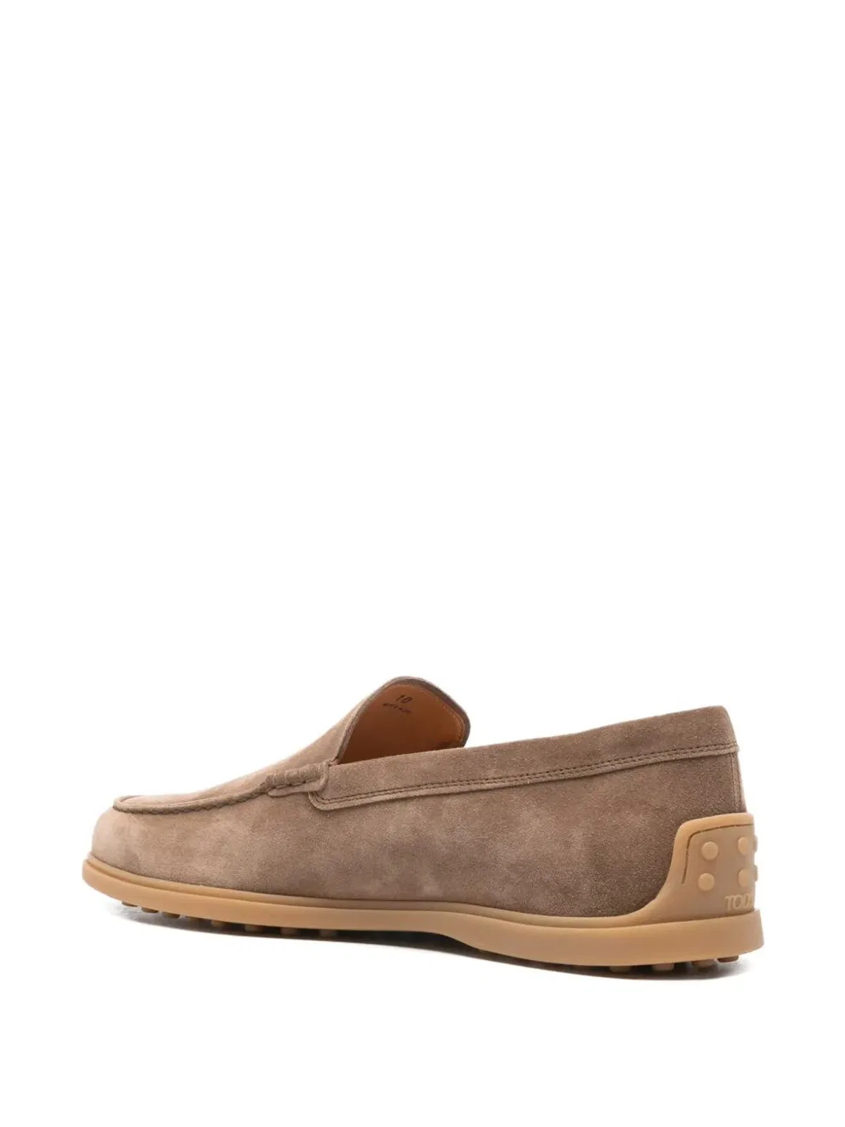 Tod's Suede Leather Slipper Moccasin