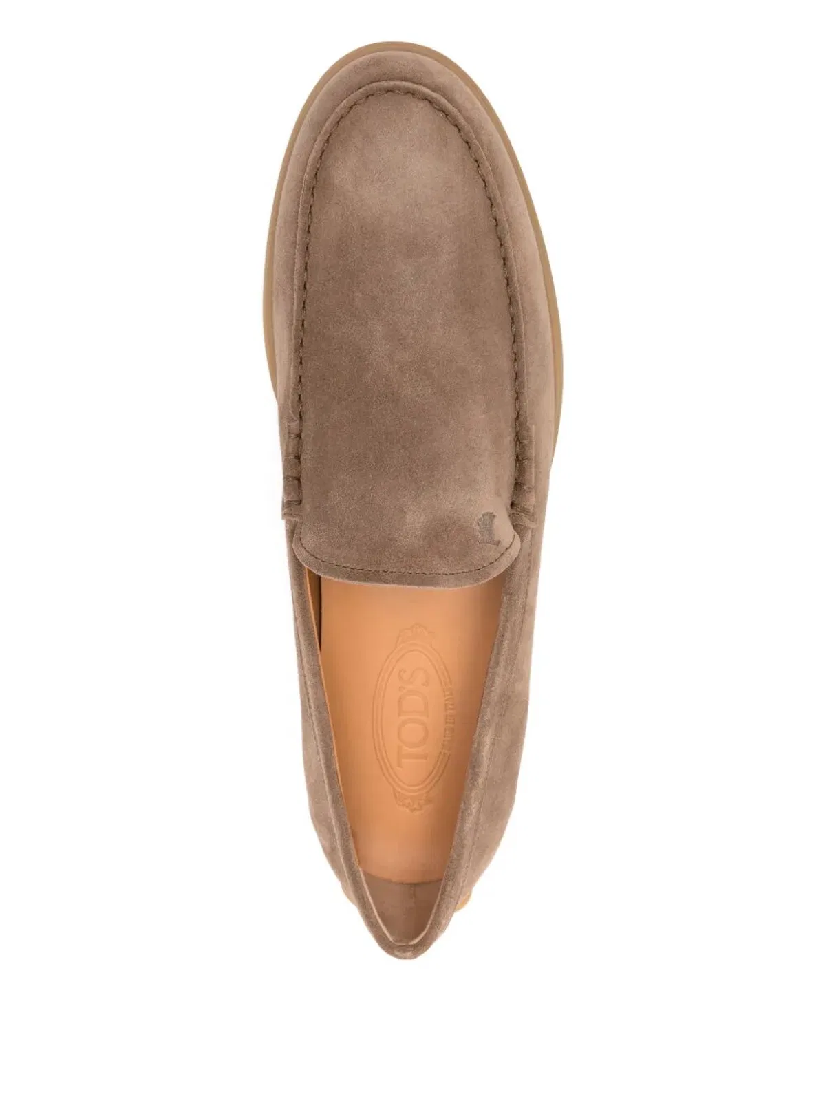Tod's Suede Leather Slipper Moccasin